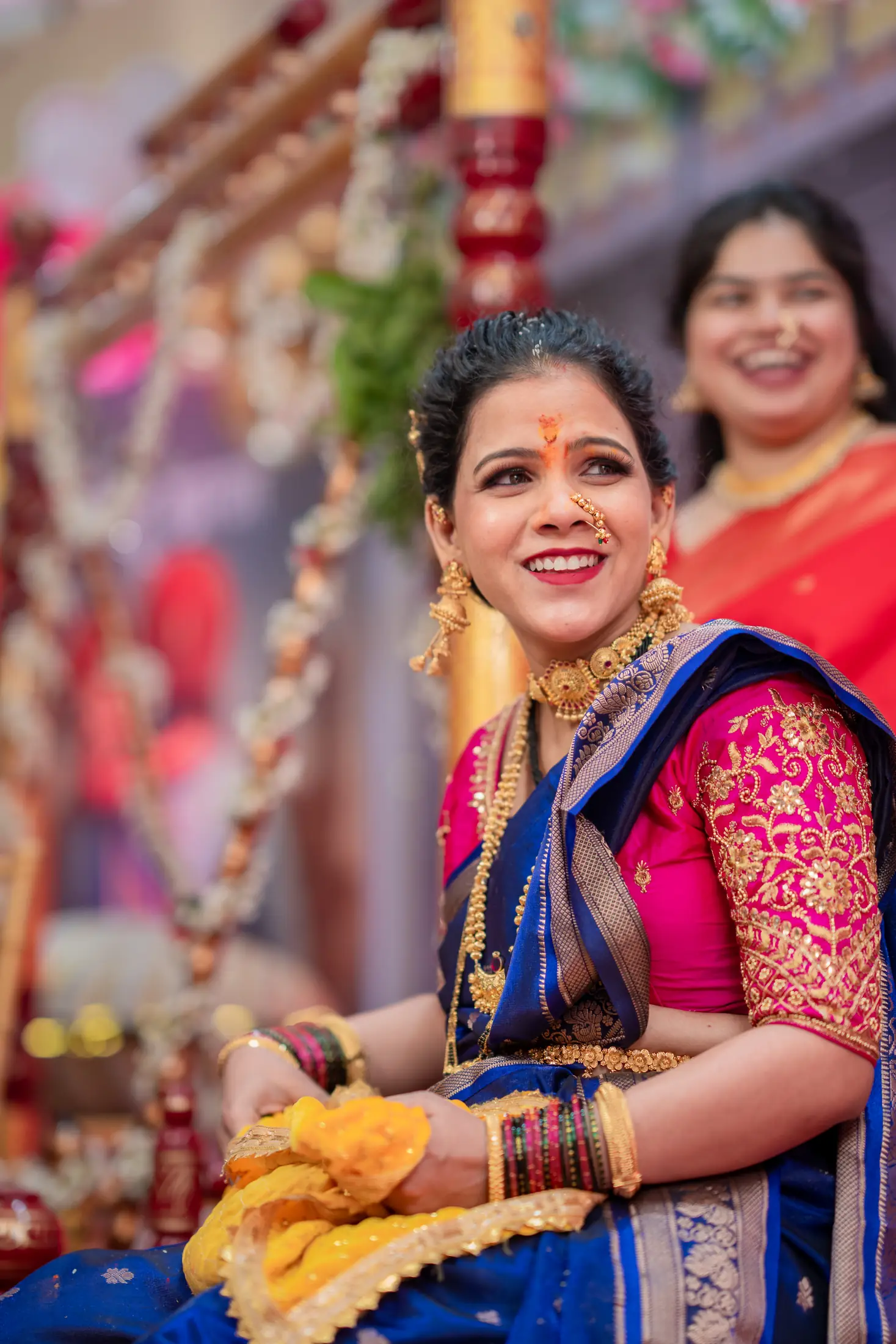 Vedant naming ceremony candid portrait 21
