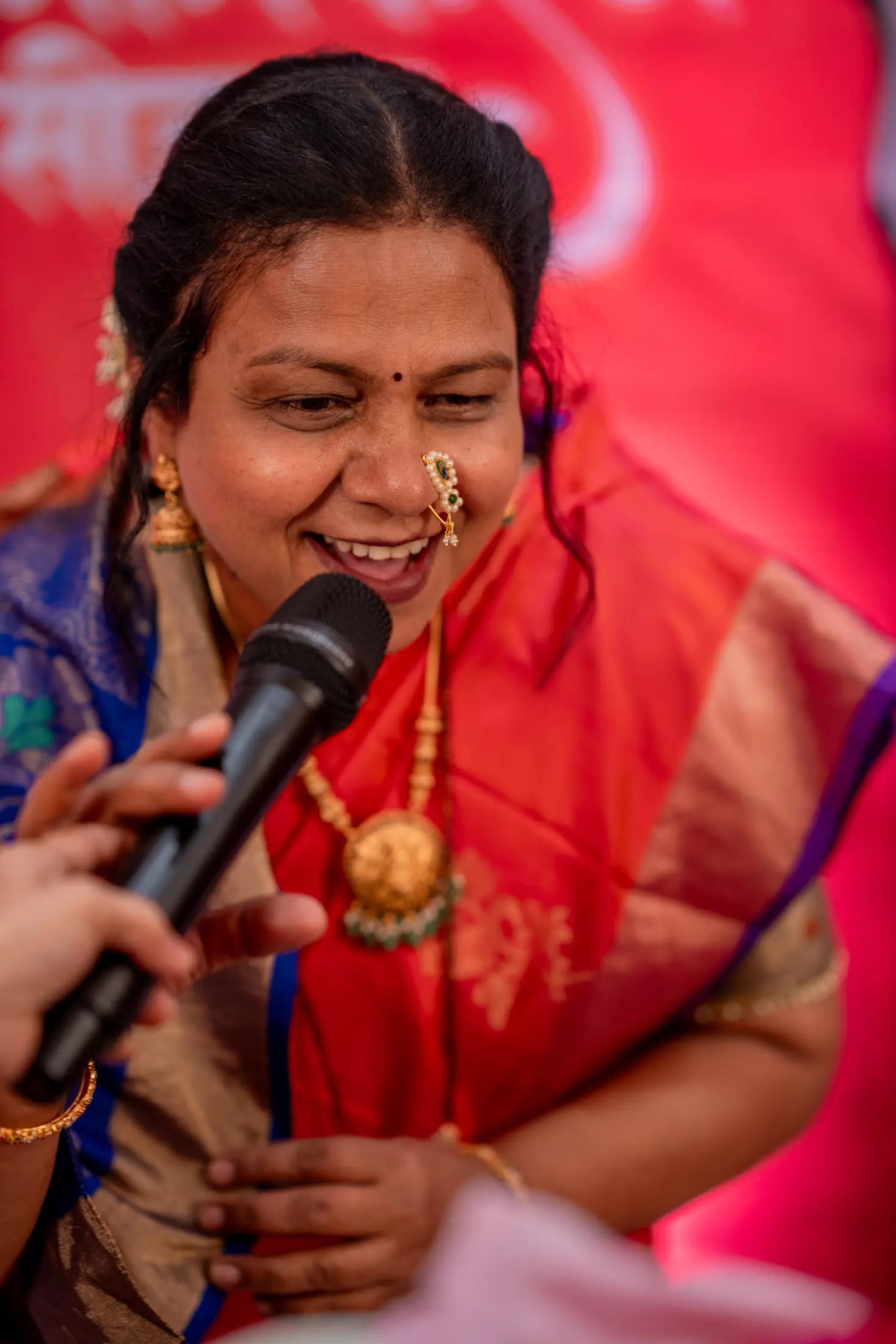 Vedant naming ceremony candid portrait 33