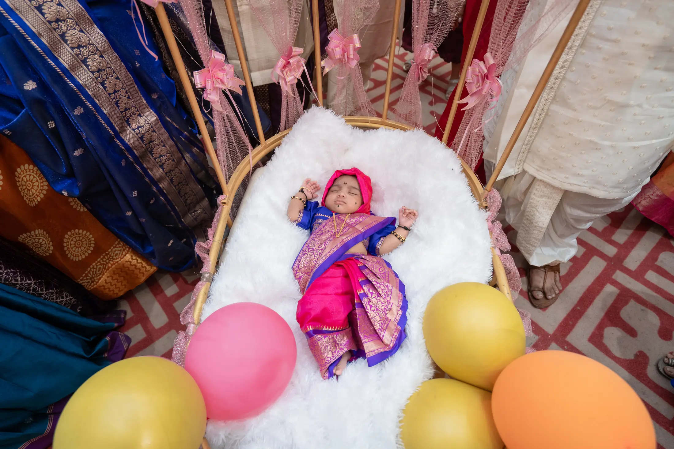 Vedant naming ceremony portrait 15