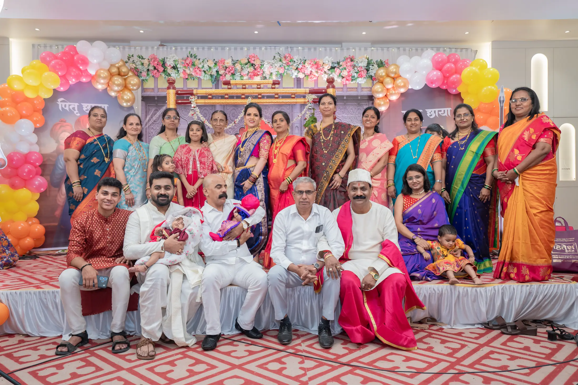 Vedant naming ceremony portrait 24