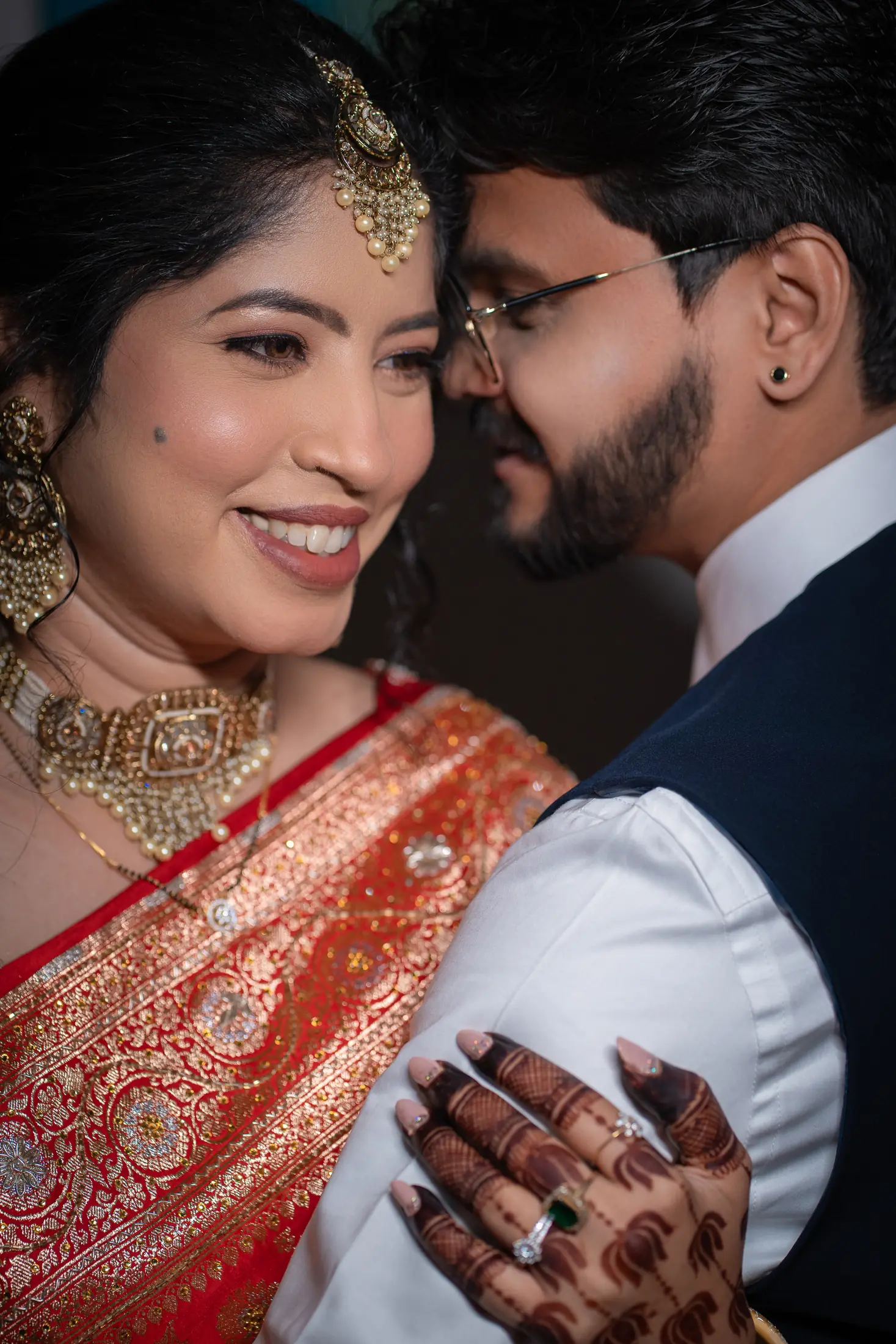 Abhijeet Nima wedding portrait 7