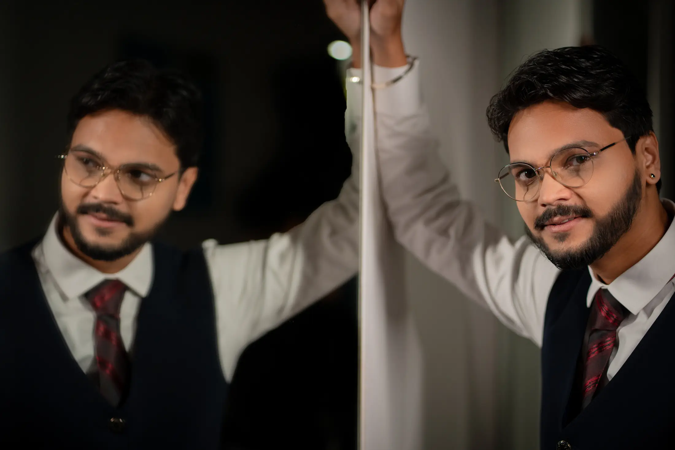 Abhijeet Nima wedding portrait 11
