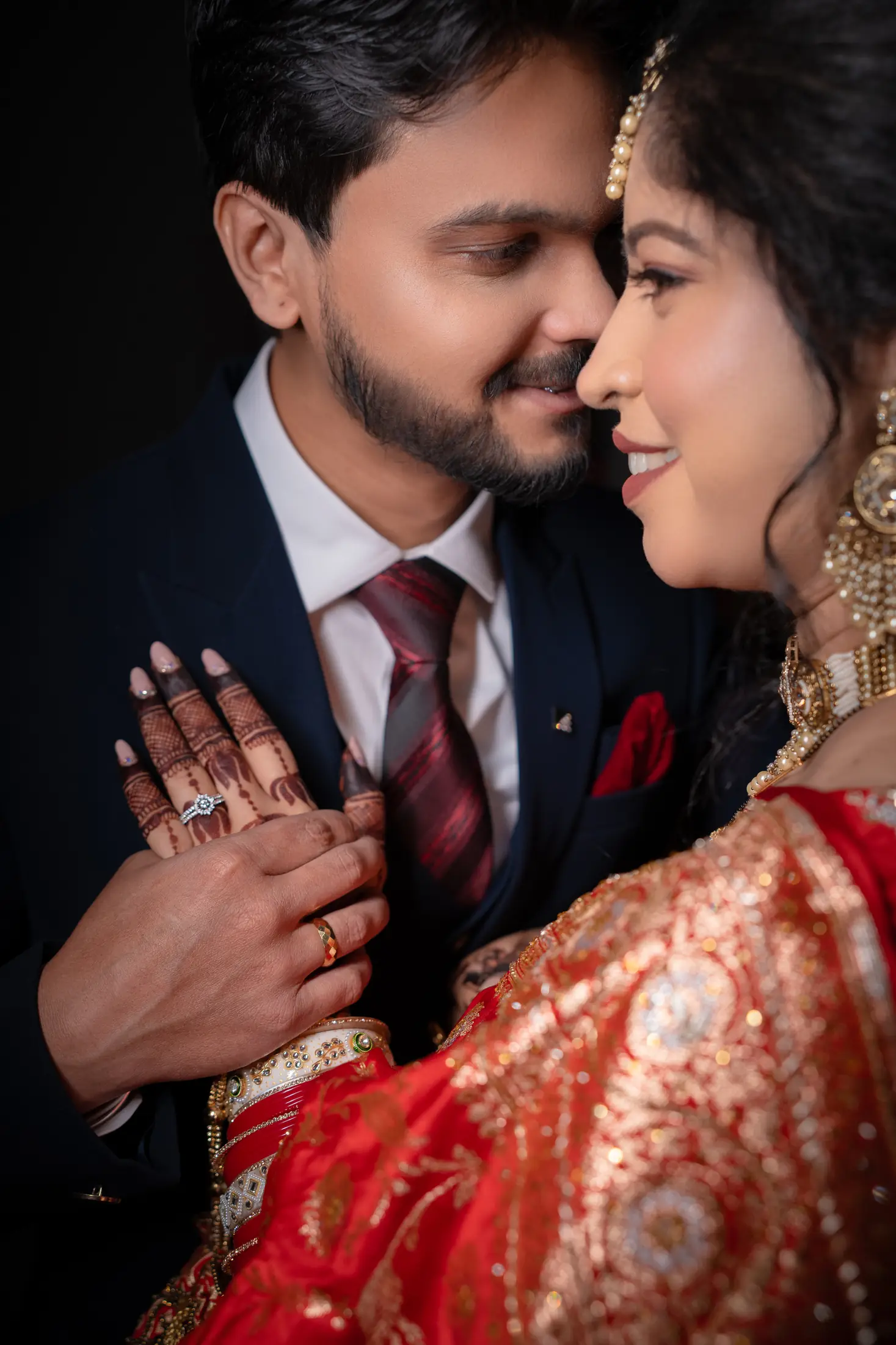 Abhijeet Nima wedding portrait 15