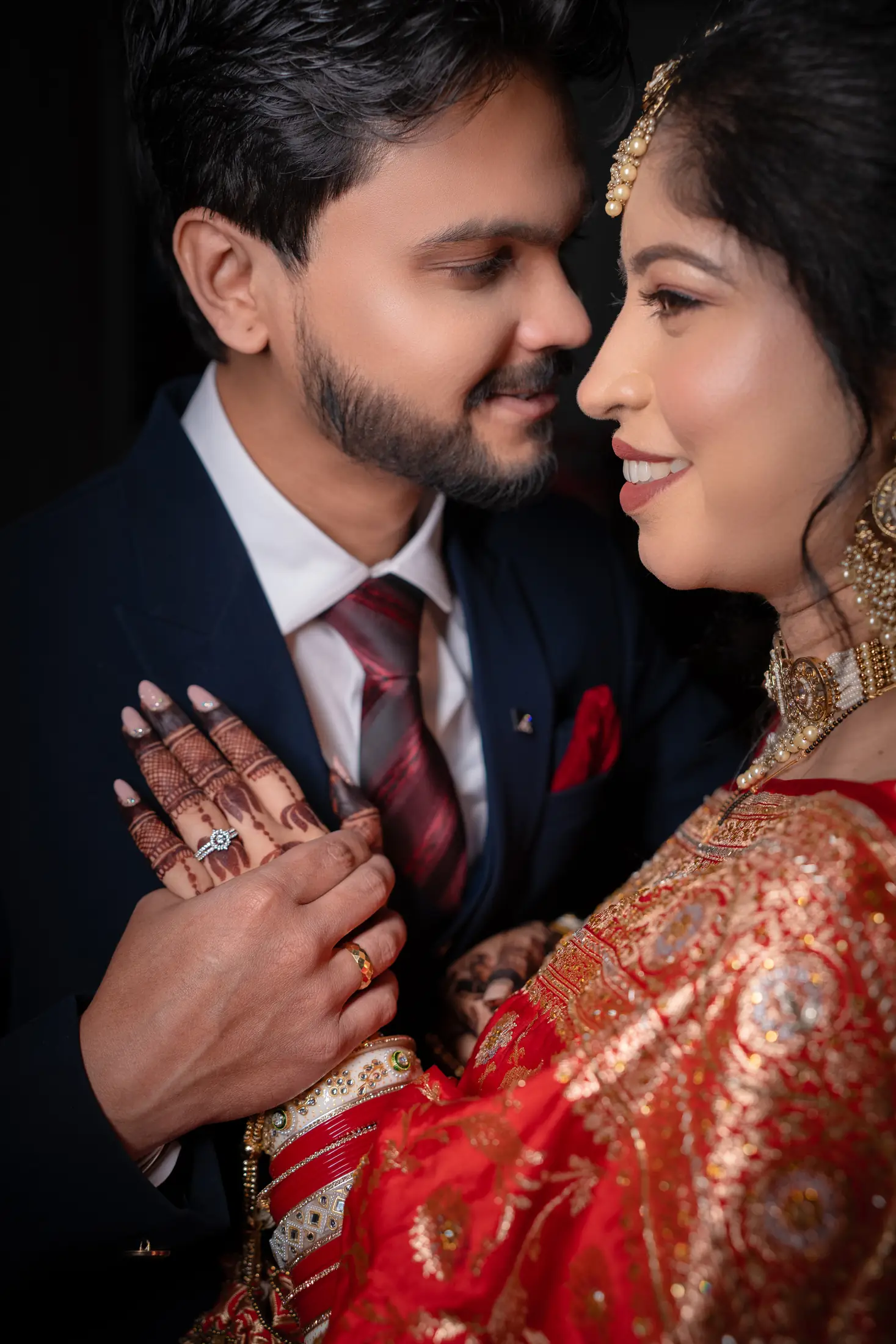 Abhijeet Nima wedding portrait 16