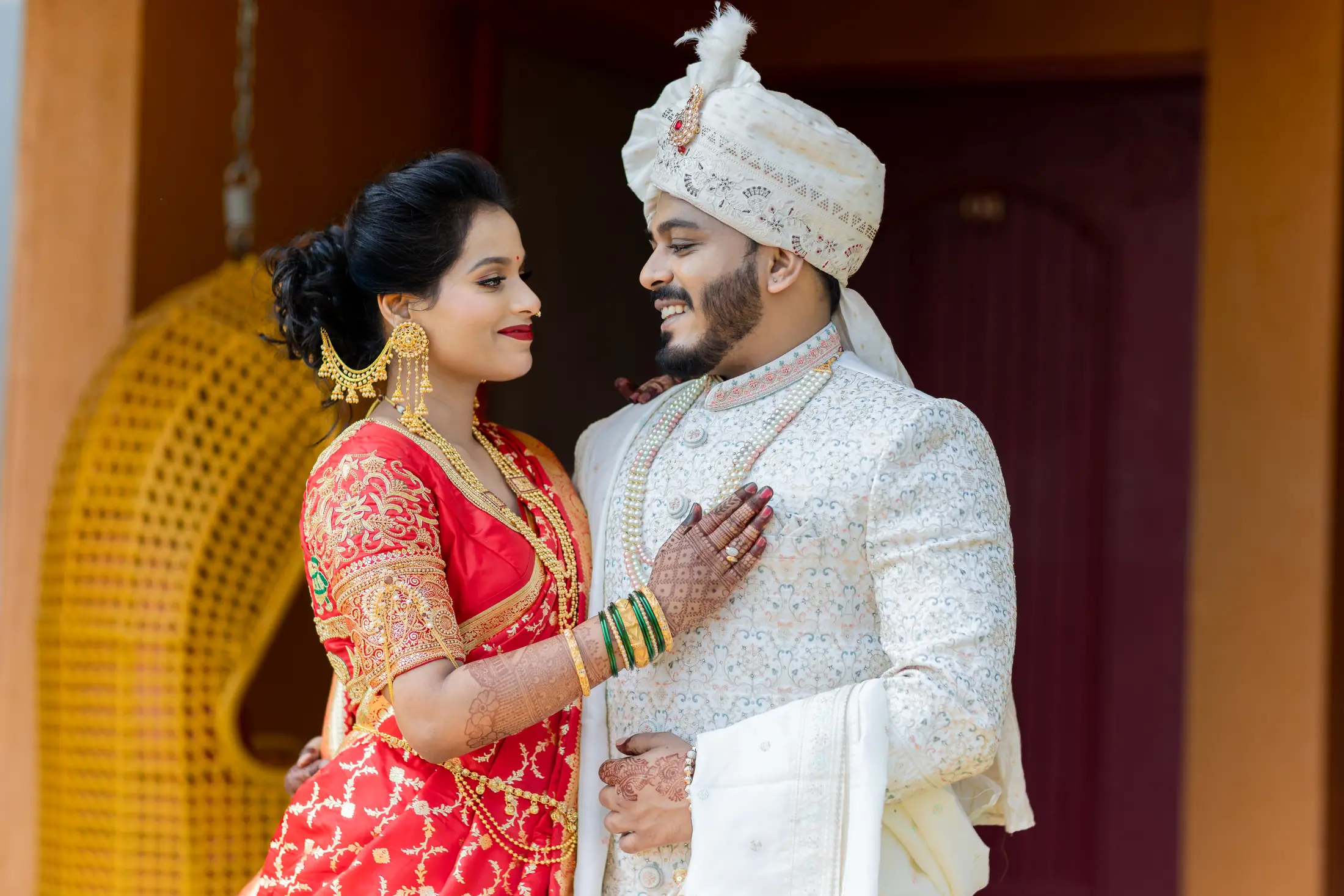 Akshay Pranali wedding portrait 11
