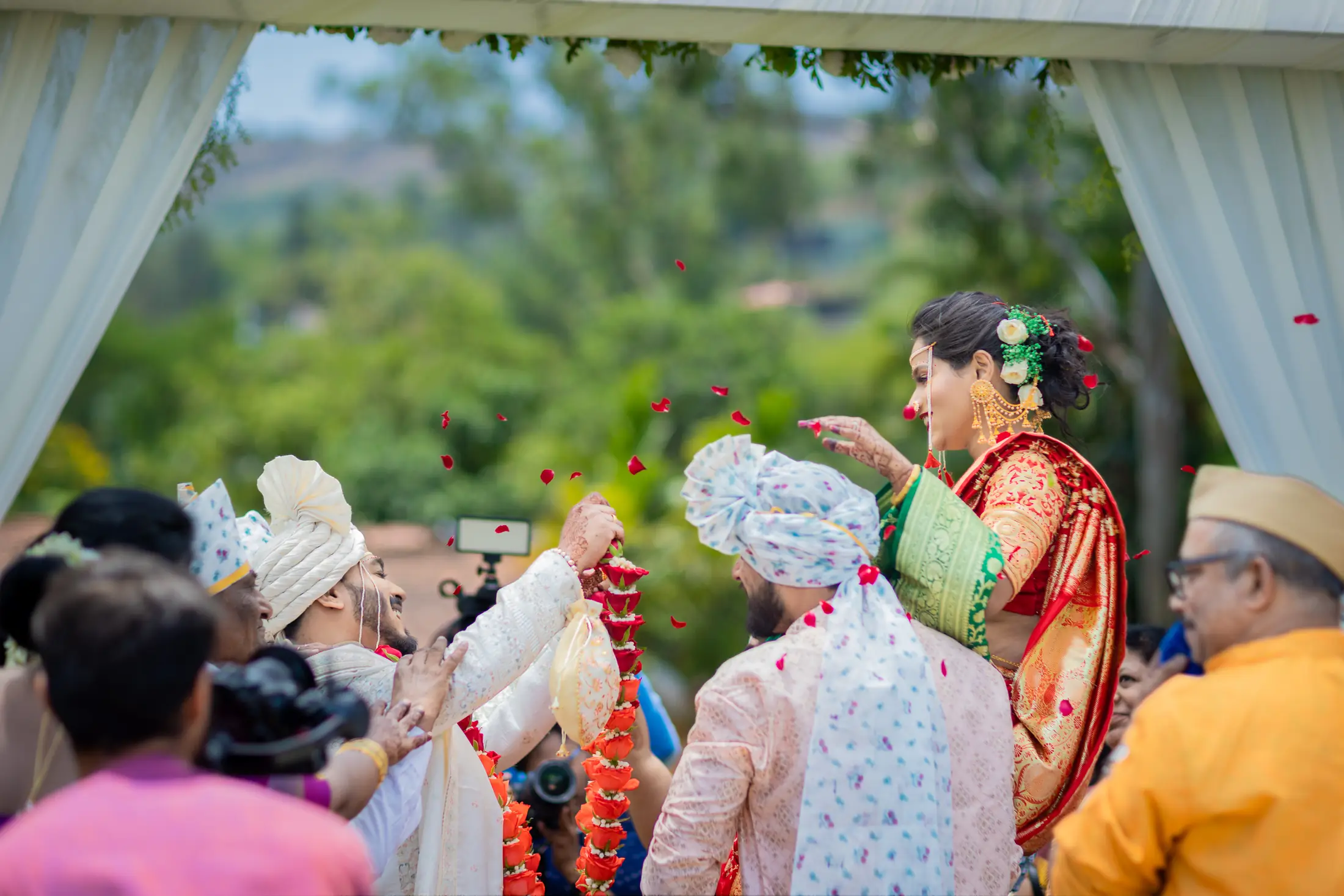 Akshay Pranali wedding portrait 14