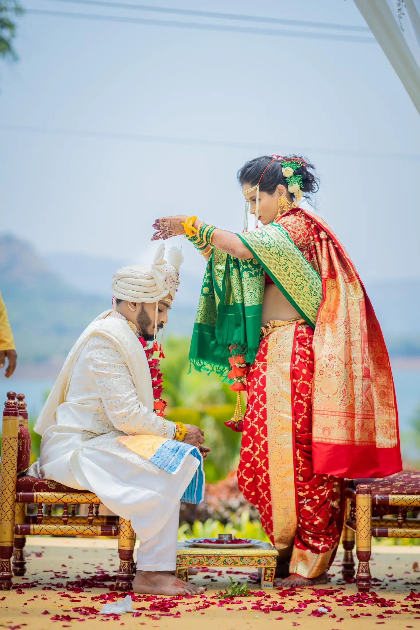 Akshay Pranali wedding portrait 15
