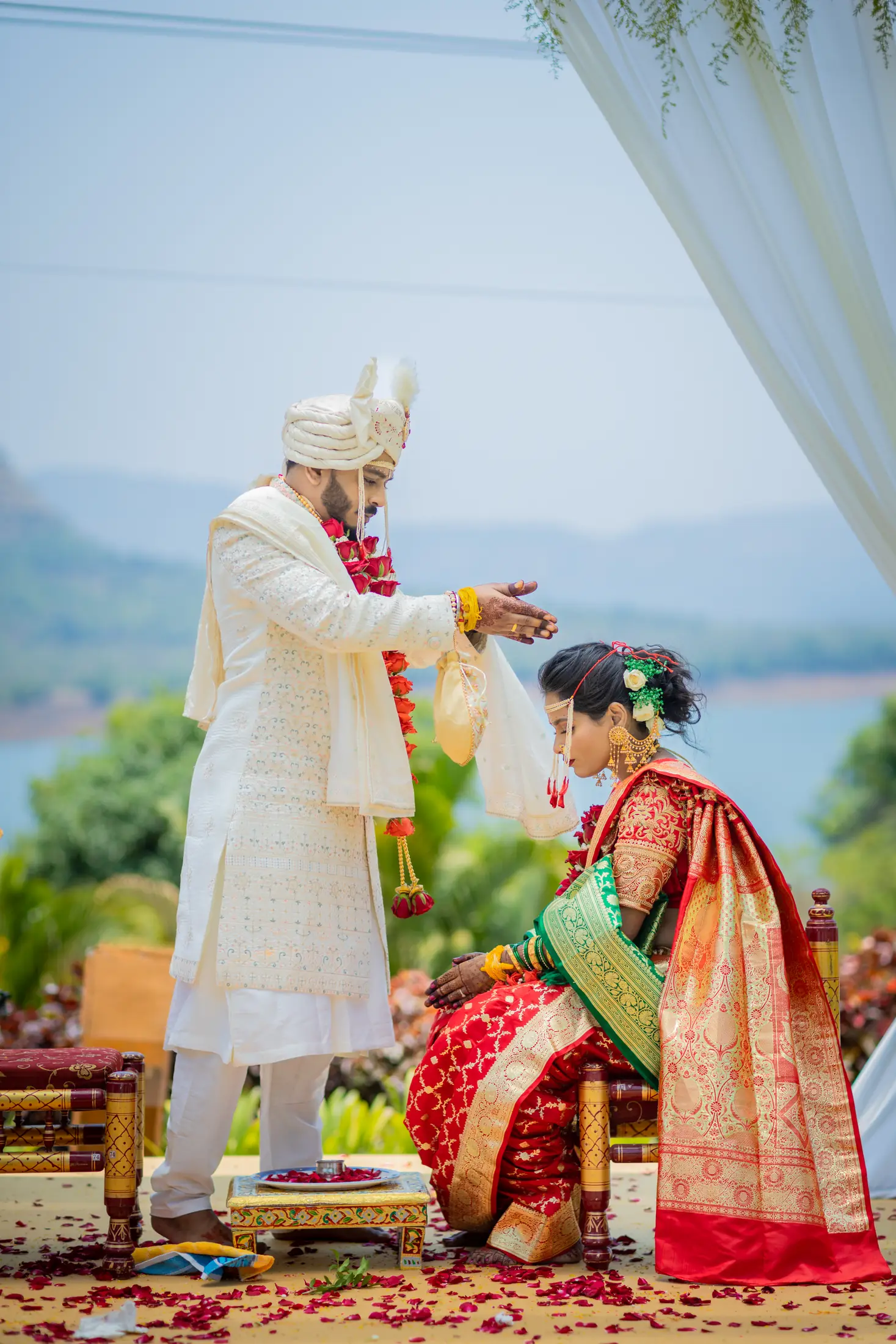 Akshay Pranali wedding portrait 16
