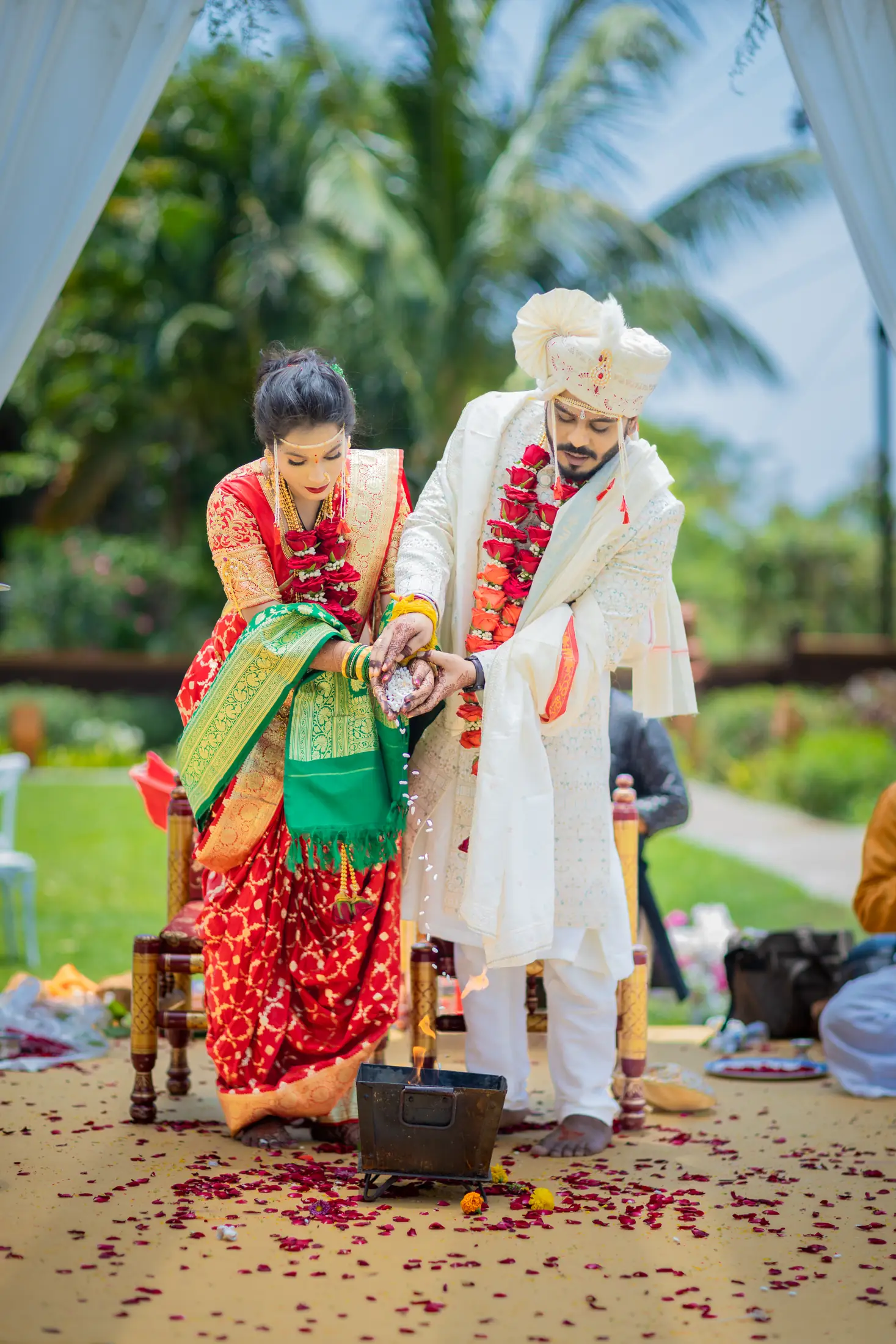 Akshay Pranali wedding portrait 18