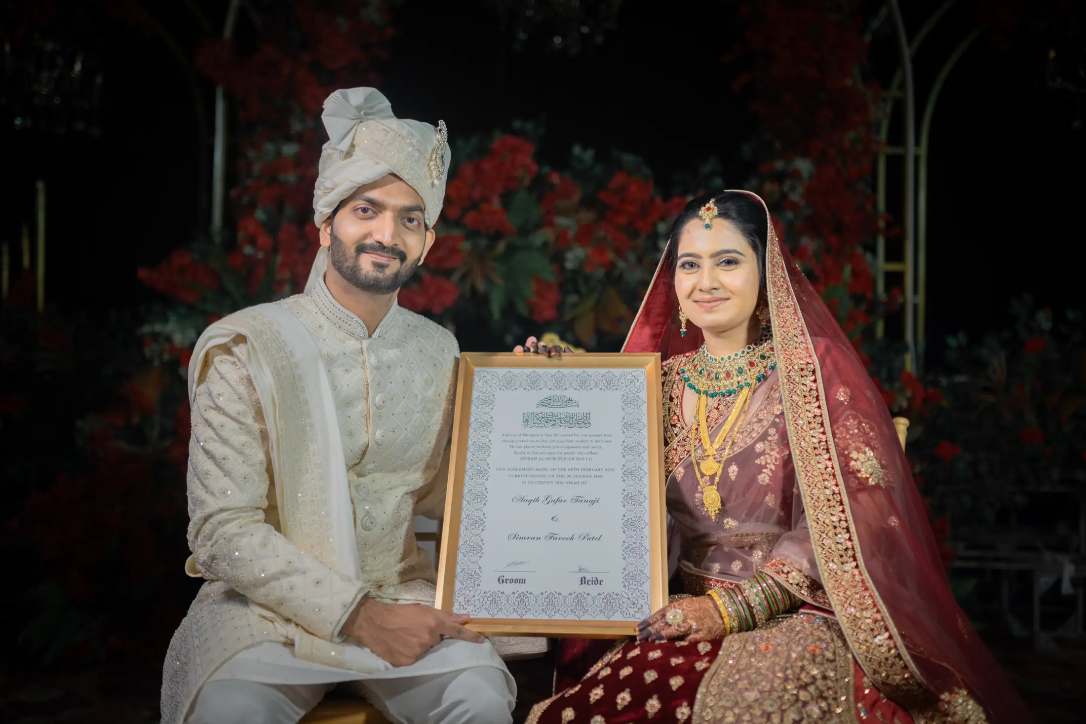 Aquib Simran wedding portrait 50