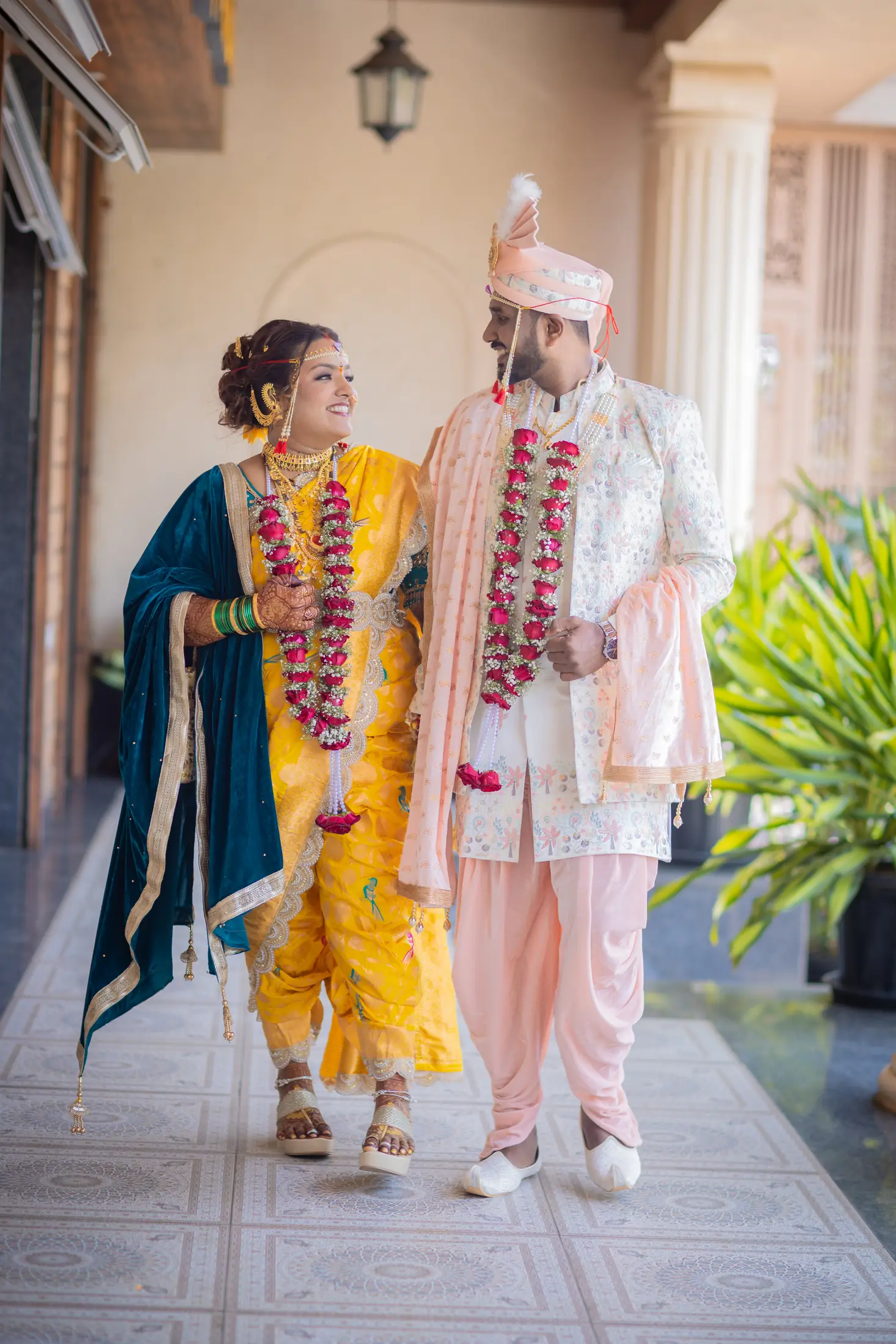 Bhushan Shruti wedding portrait 2