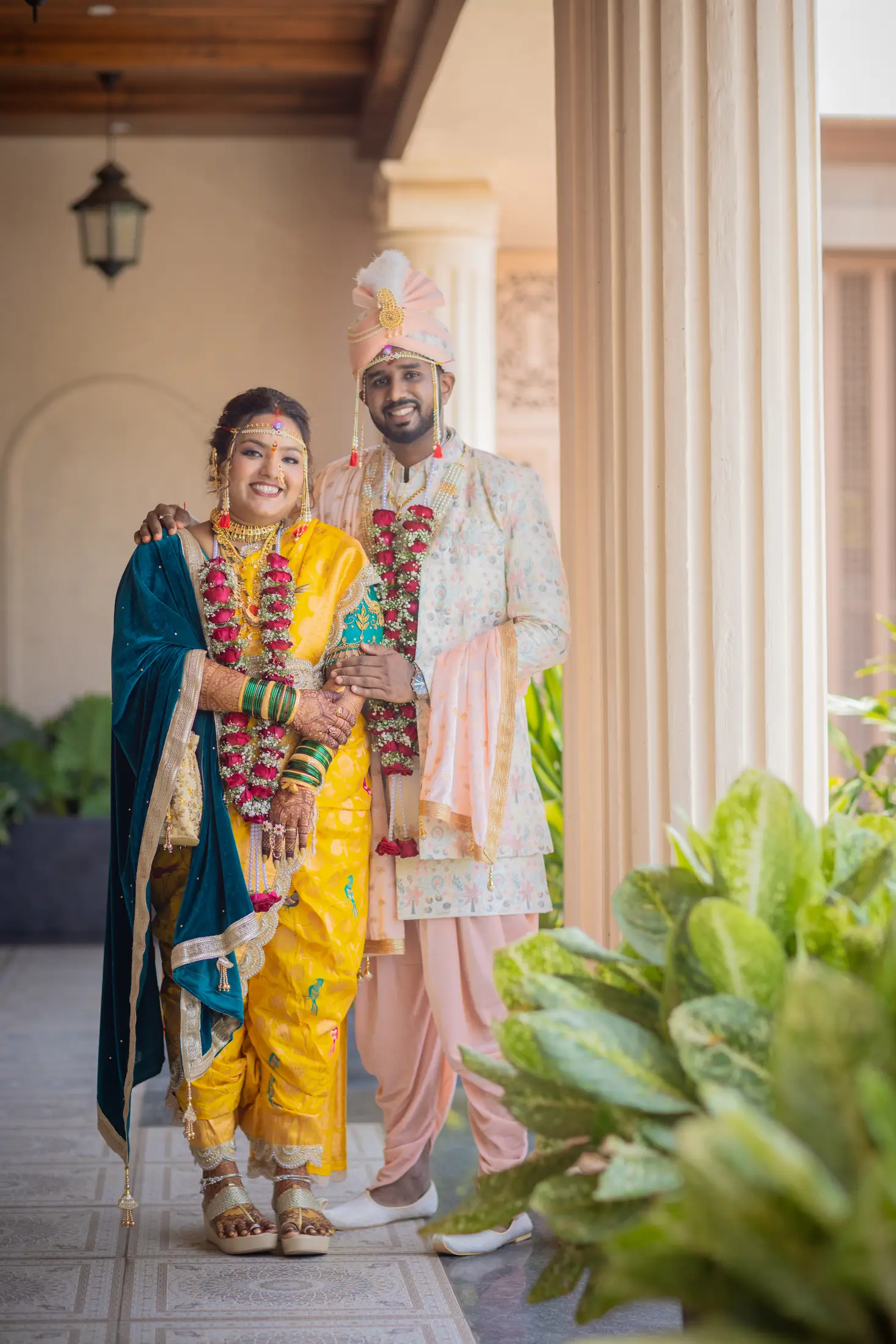 Bhushan Shruti wedding portrait 3