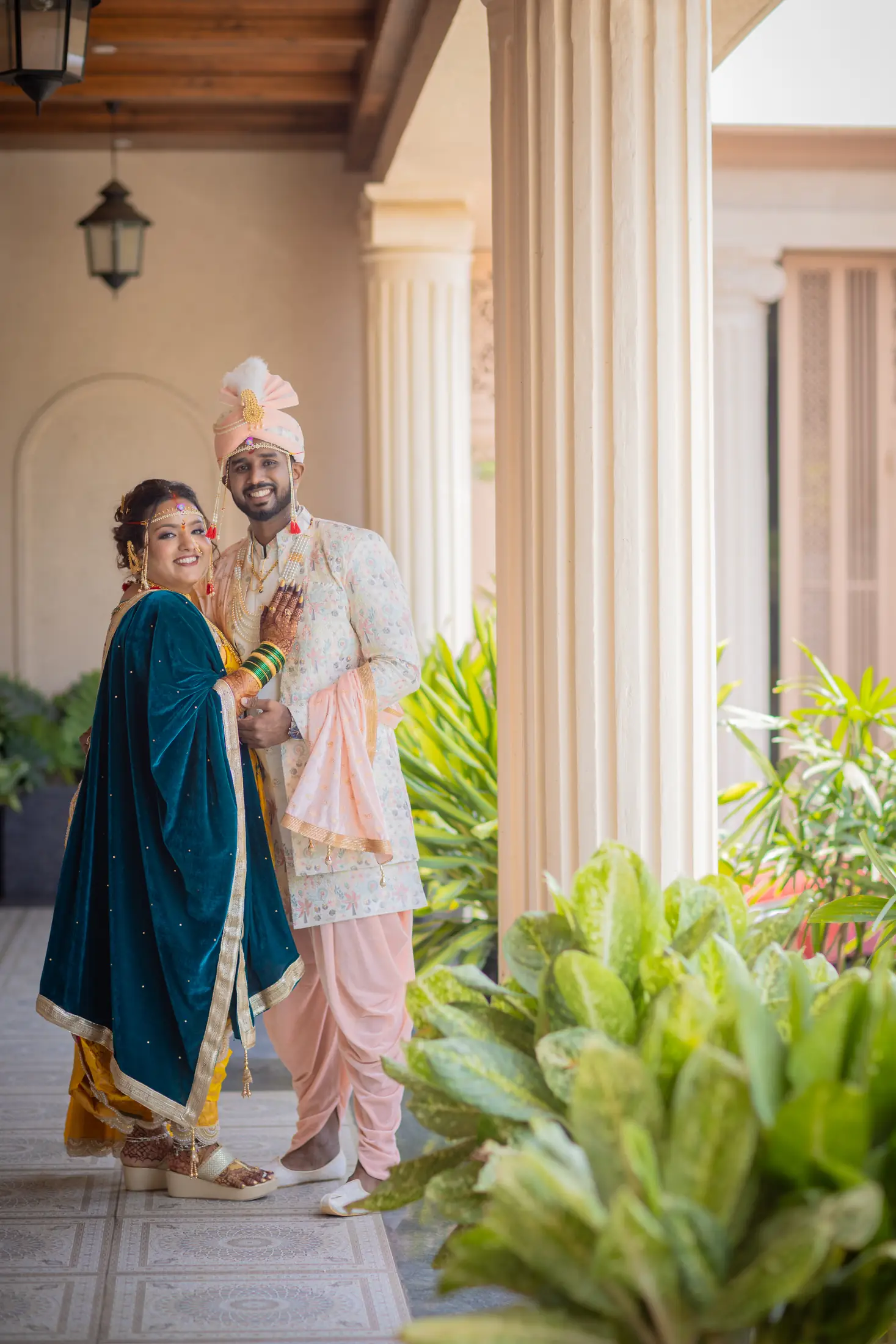Bhushan Shruti wedding portrait 4