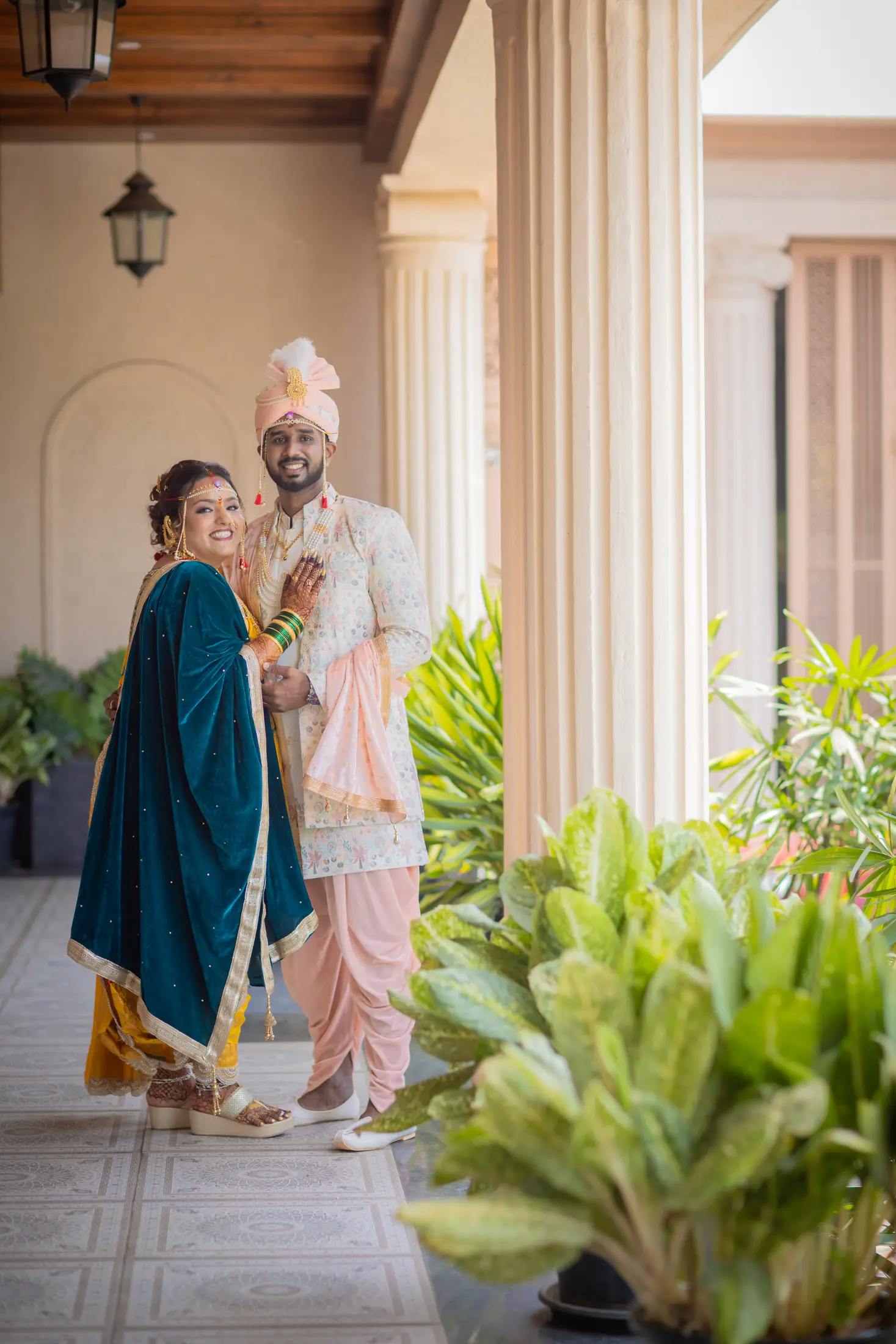 Bhushan Shruti wedding portrait 5