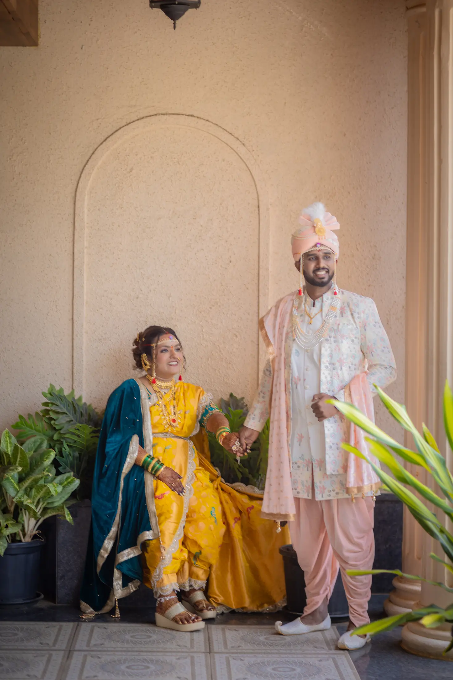 Bhushan Shruti wedding portrait 7