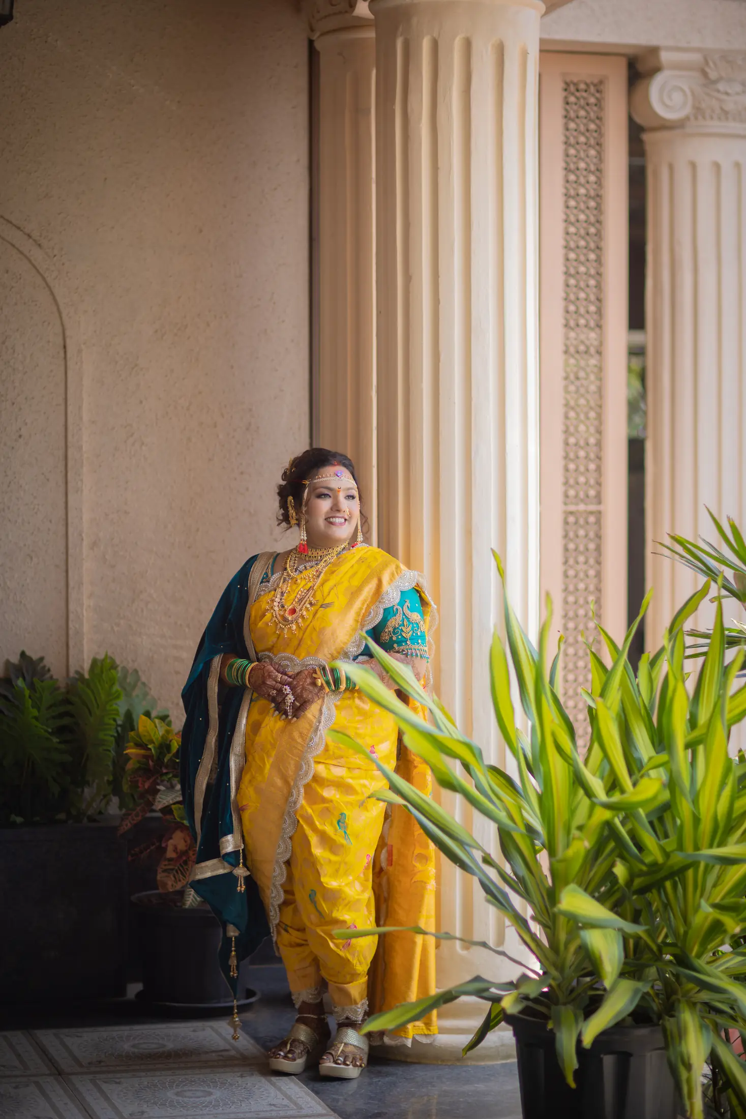 Bhushan Shruti wedding portrait 11