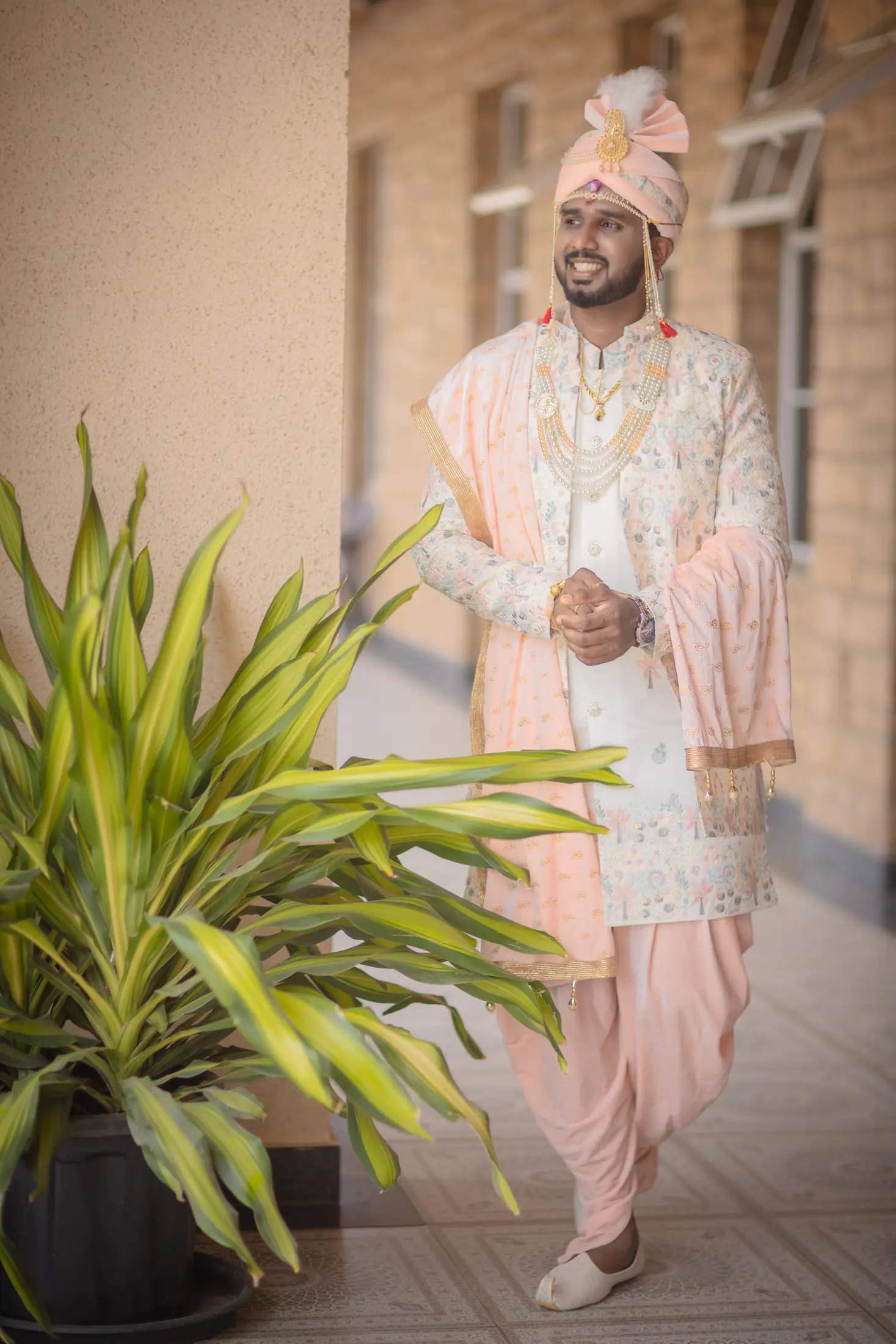 Bhushan Shruti wedding portrait 13