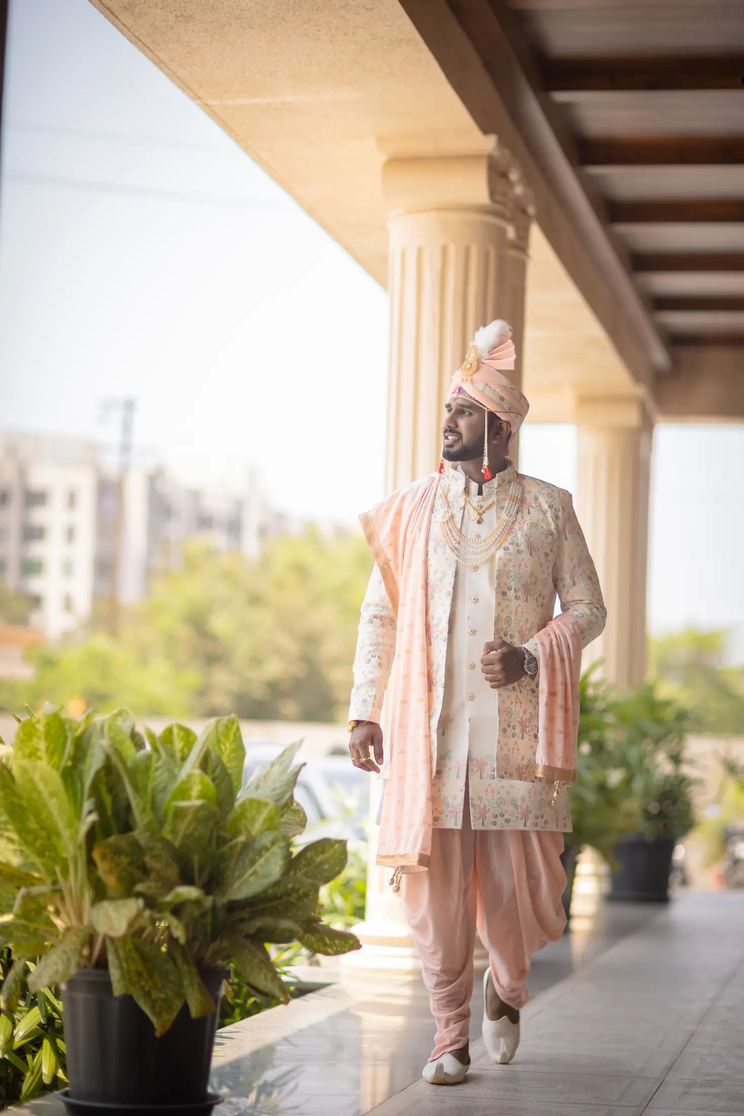 Bhushan Shruti wedding portrait 14