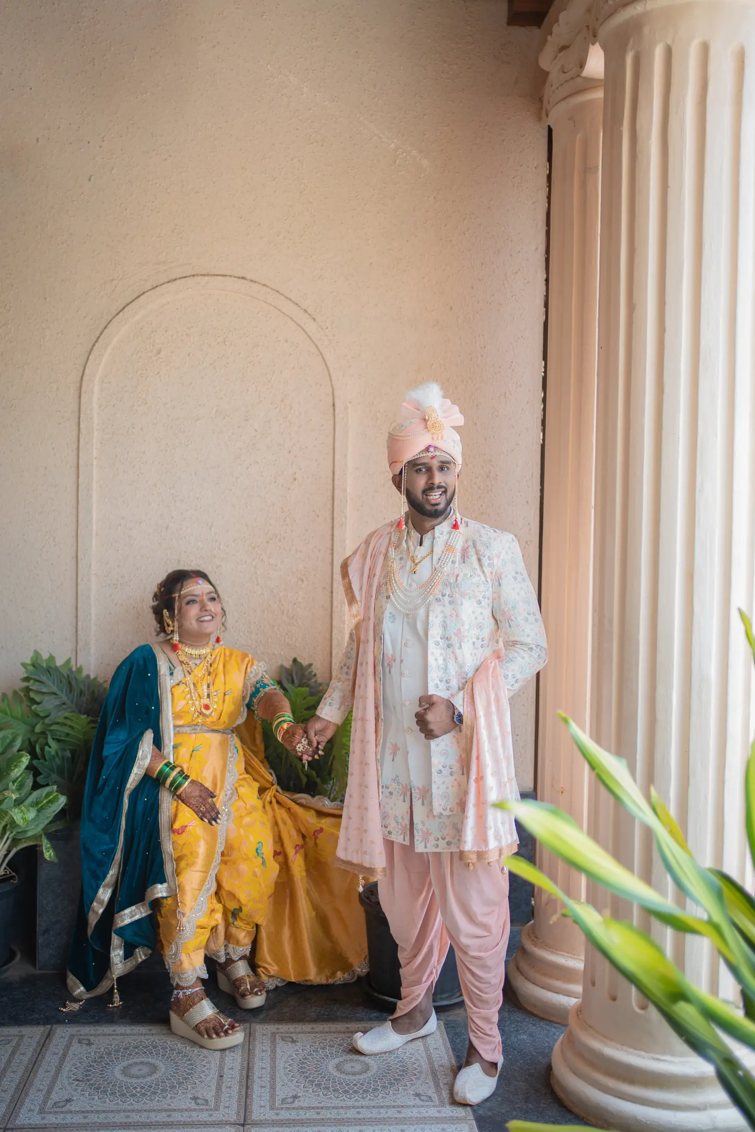 Bhushan Shruti wedding portrait 15