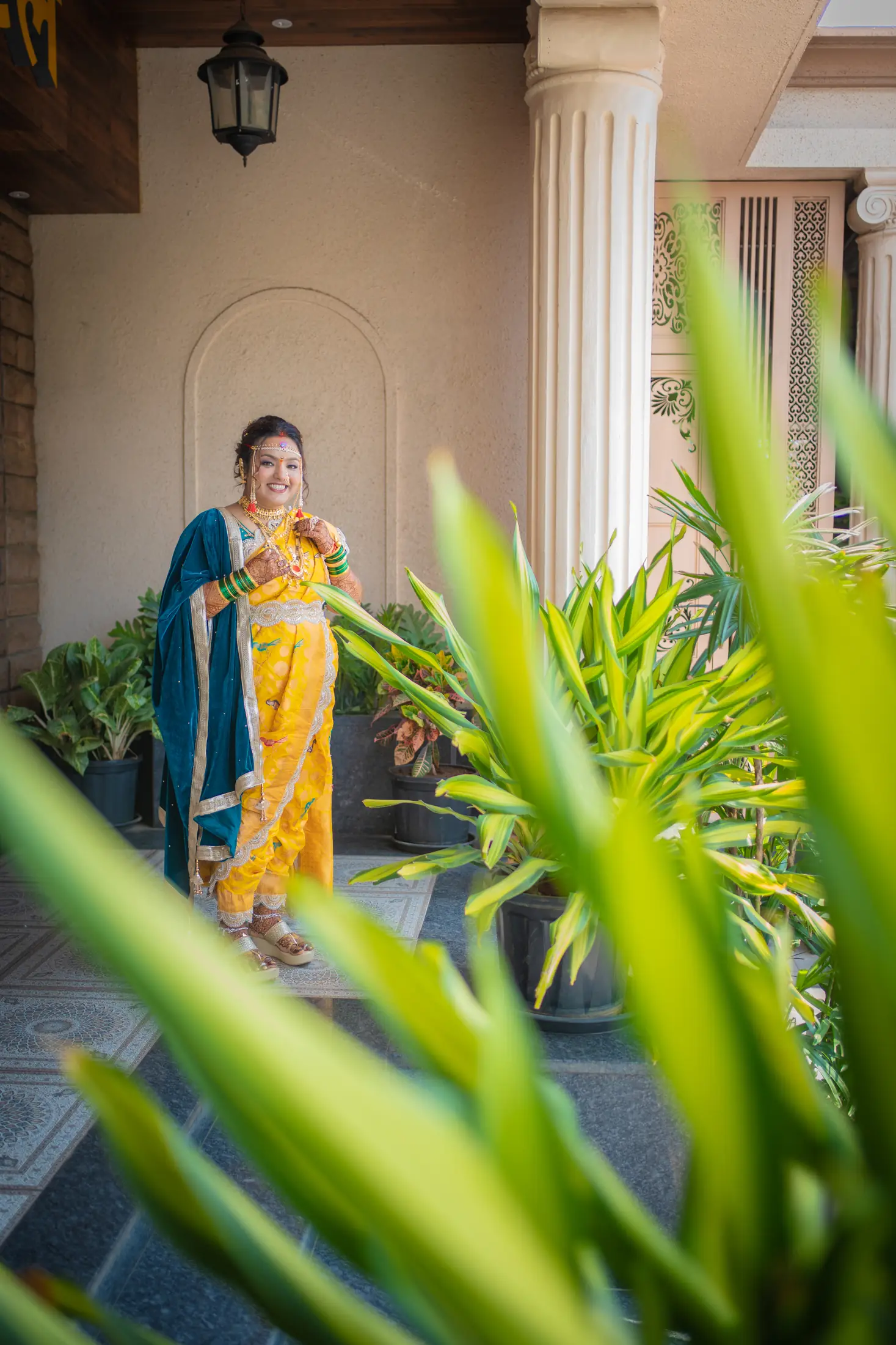 Bhushan Shruti wedding portrait 17