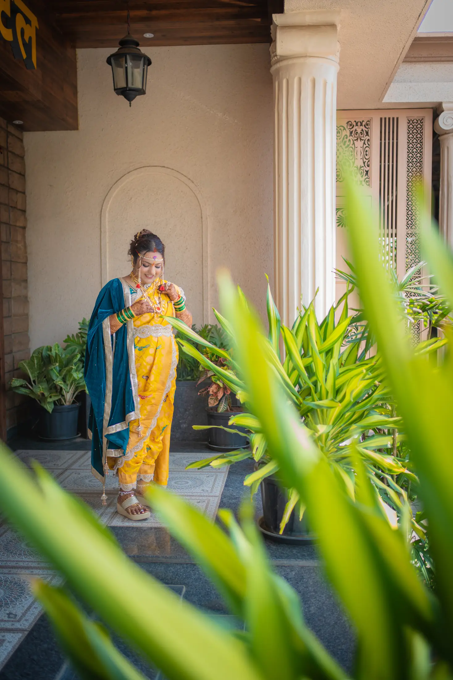 Bhushan Shruti wedding portrait 18