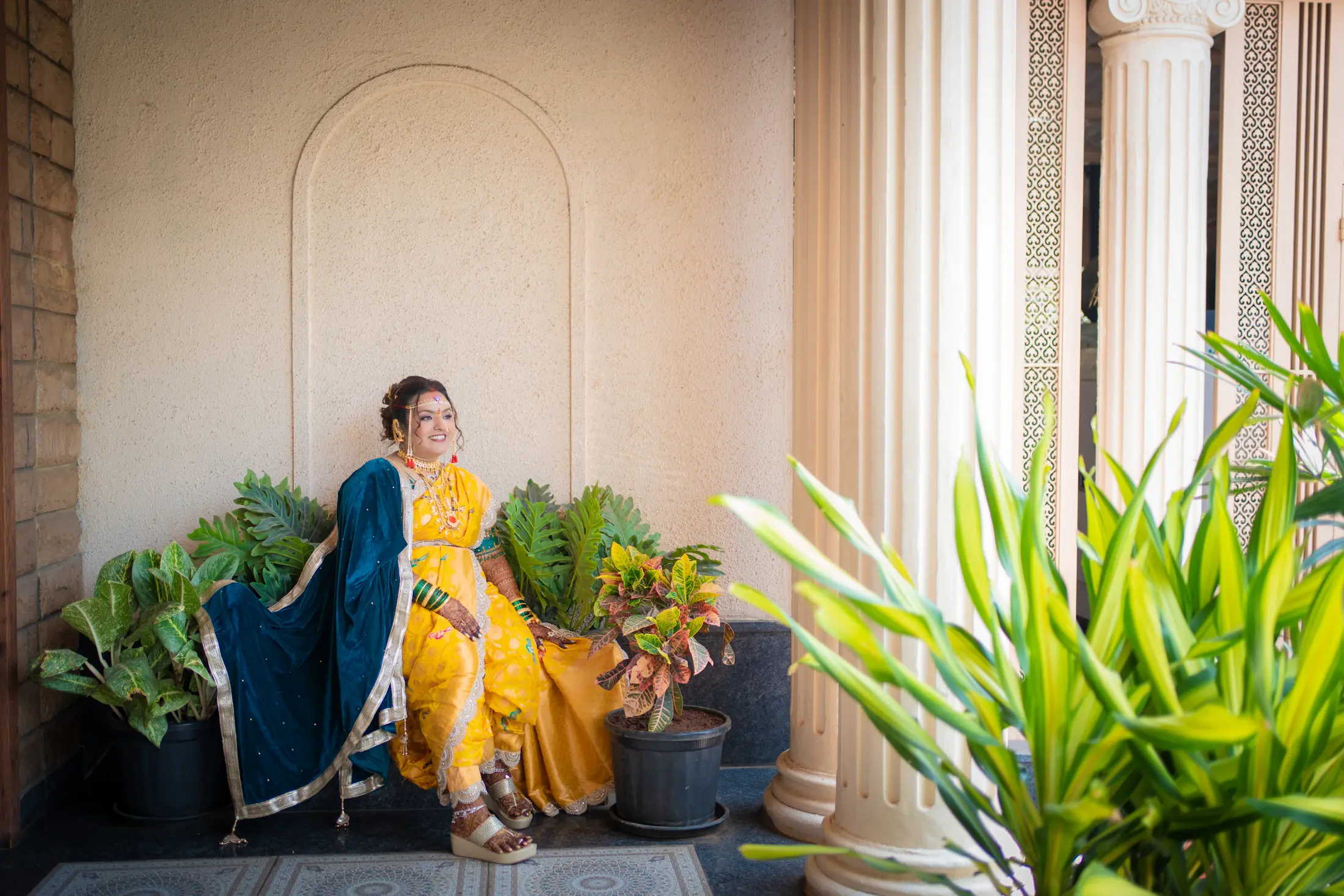 Bhushan Shruti wedding portrait 19