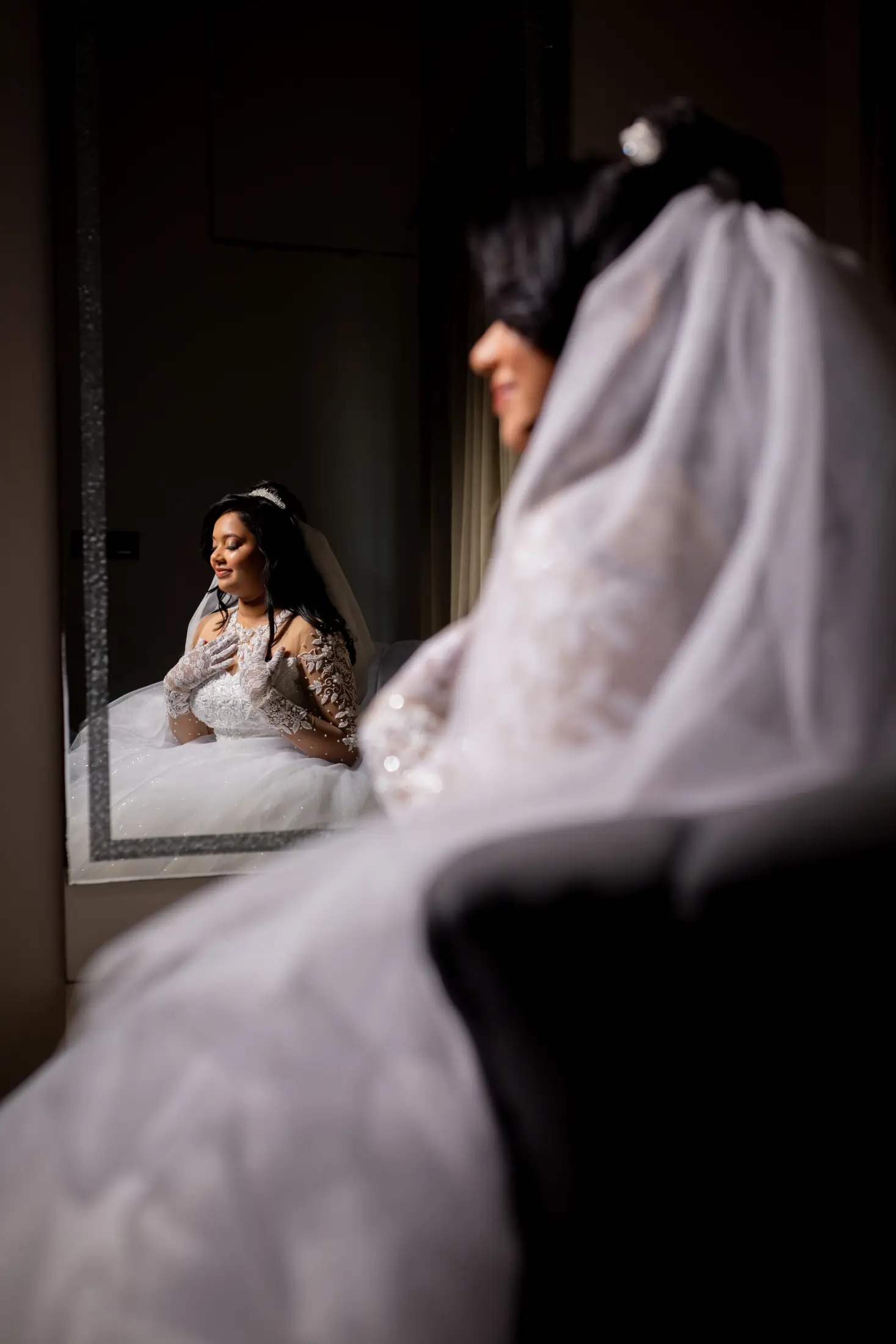Freya Obed Christain wedding portrait