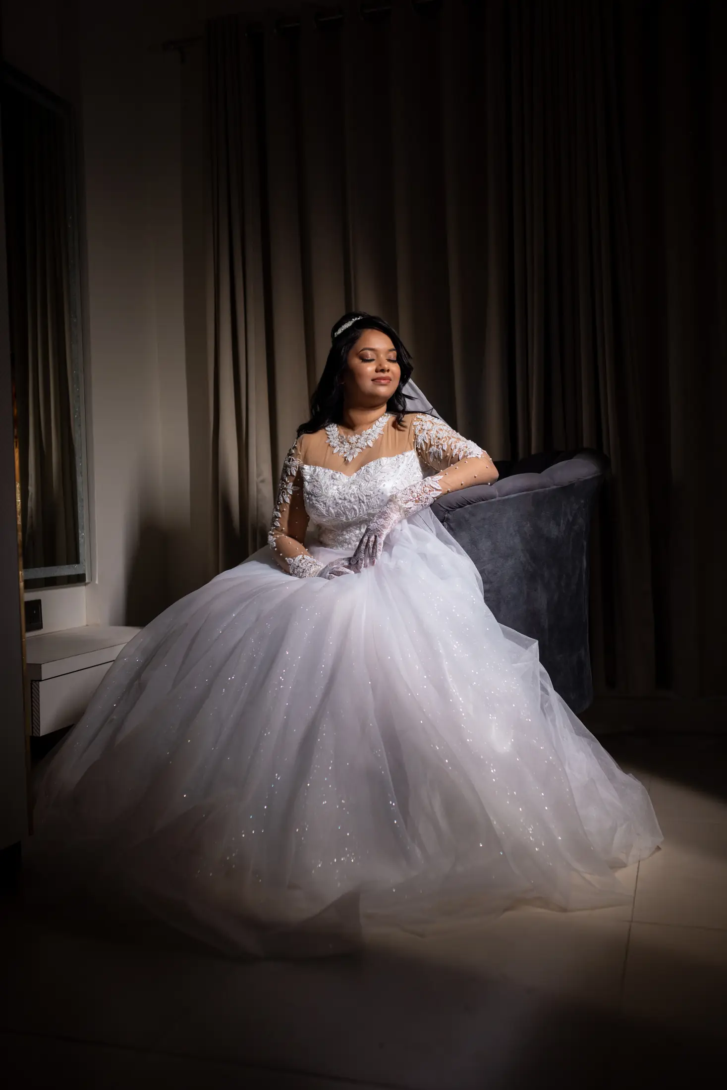 Freya Obed Christain wedding portrait 3