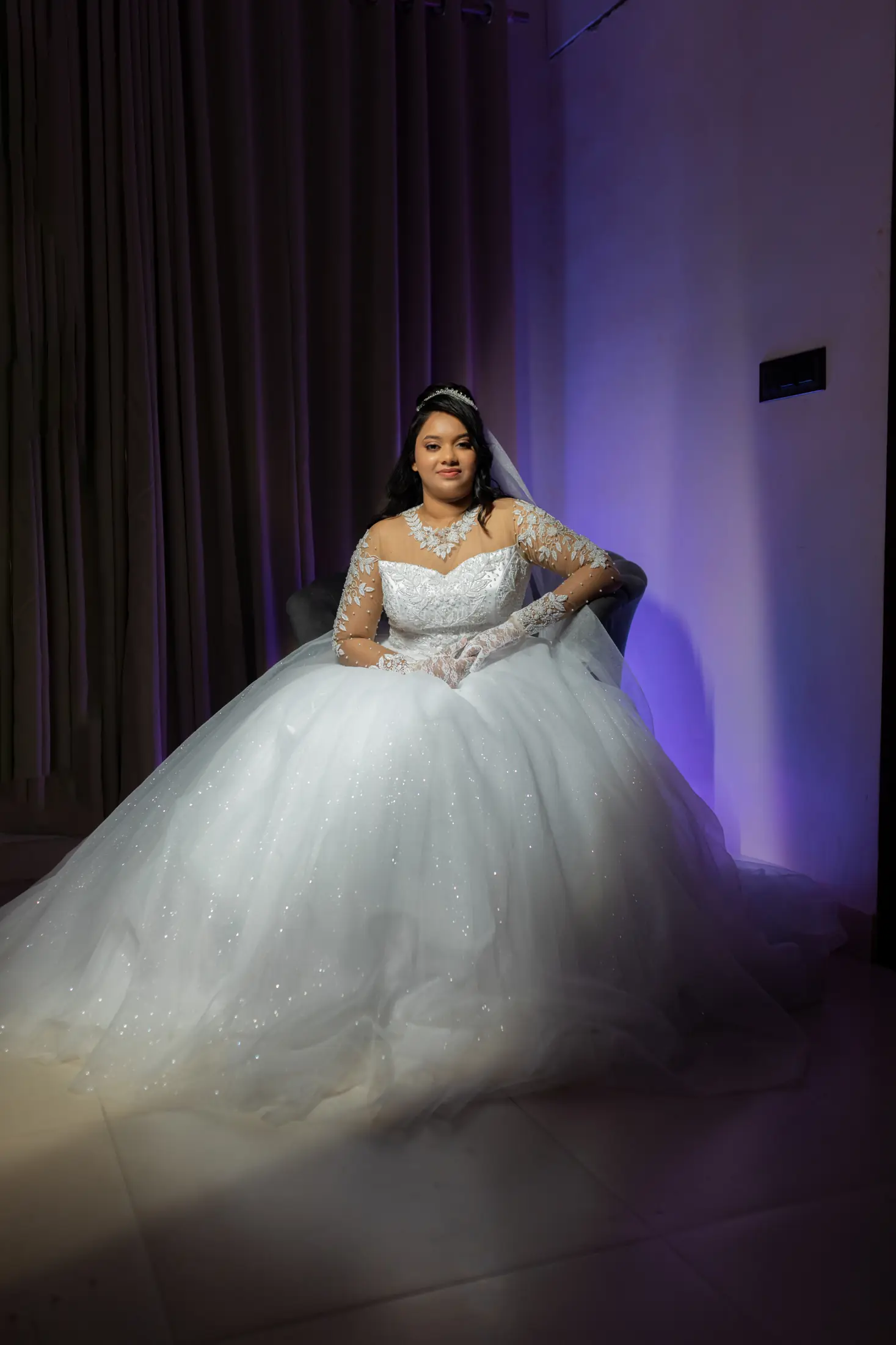 Freya Obed Christain wedding portrait 6
