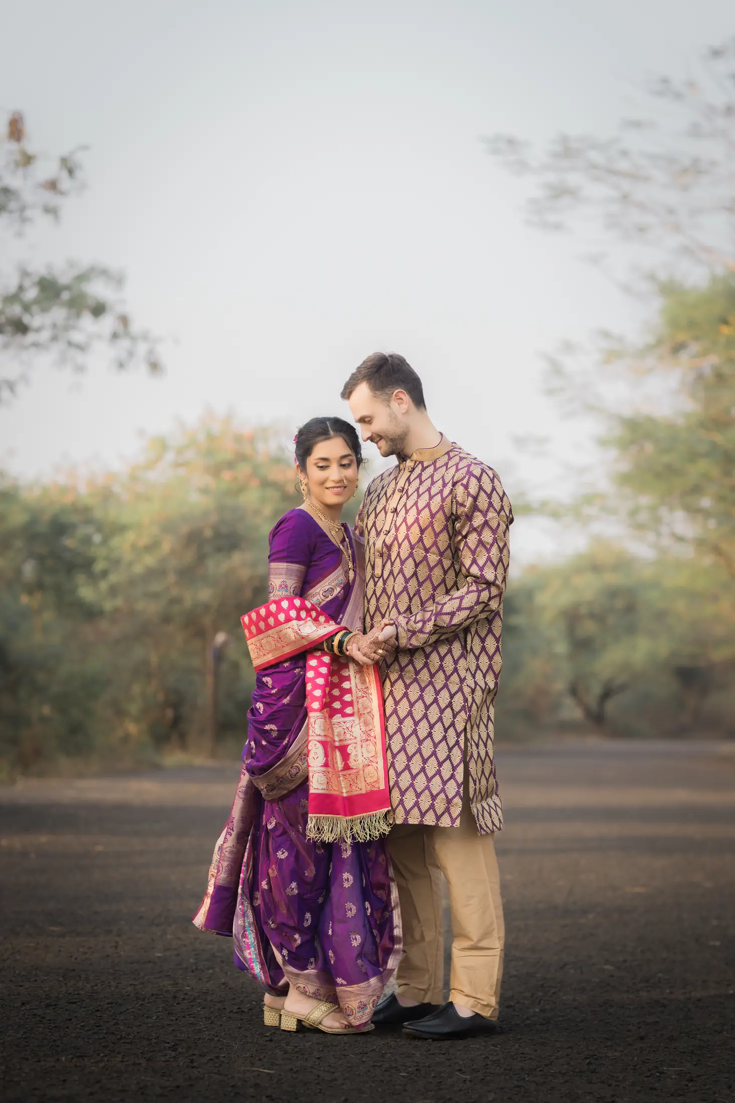 Maxime Riddhi wedding portrait 2