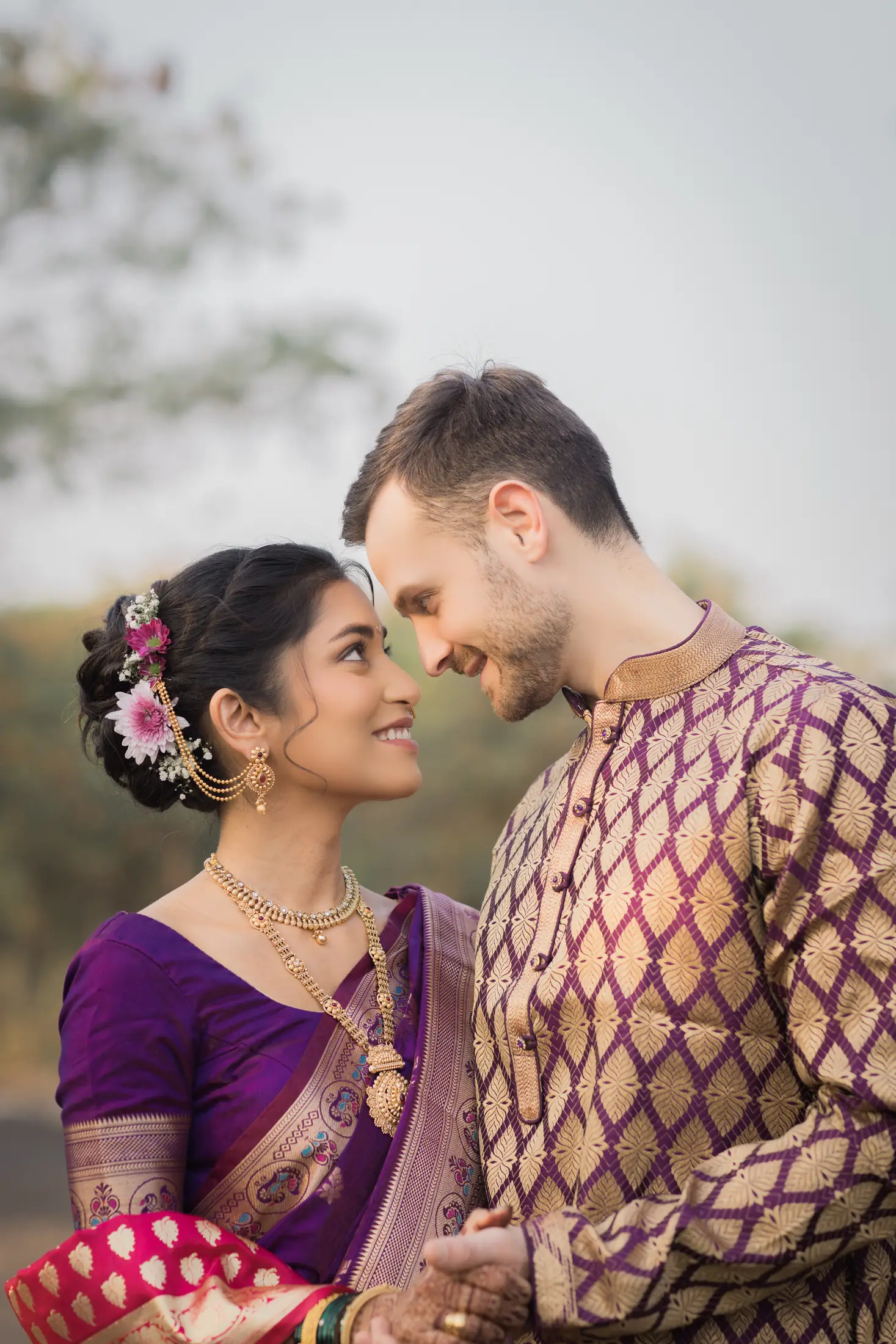 Maxime Riddhi wedding portrait 3