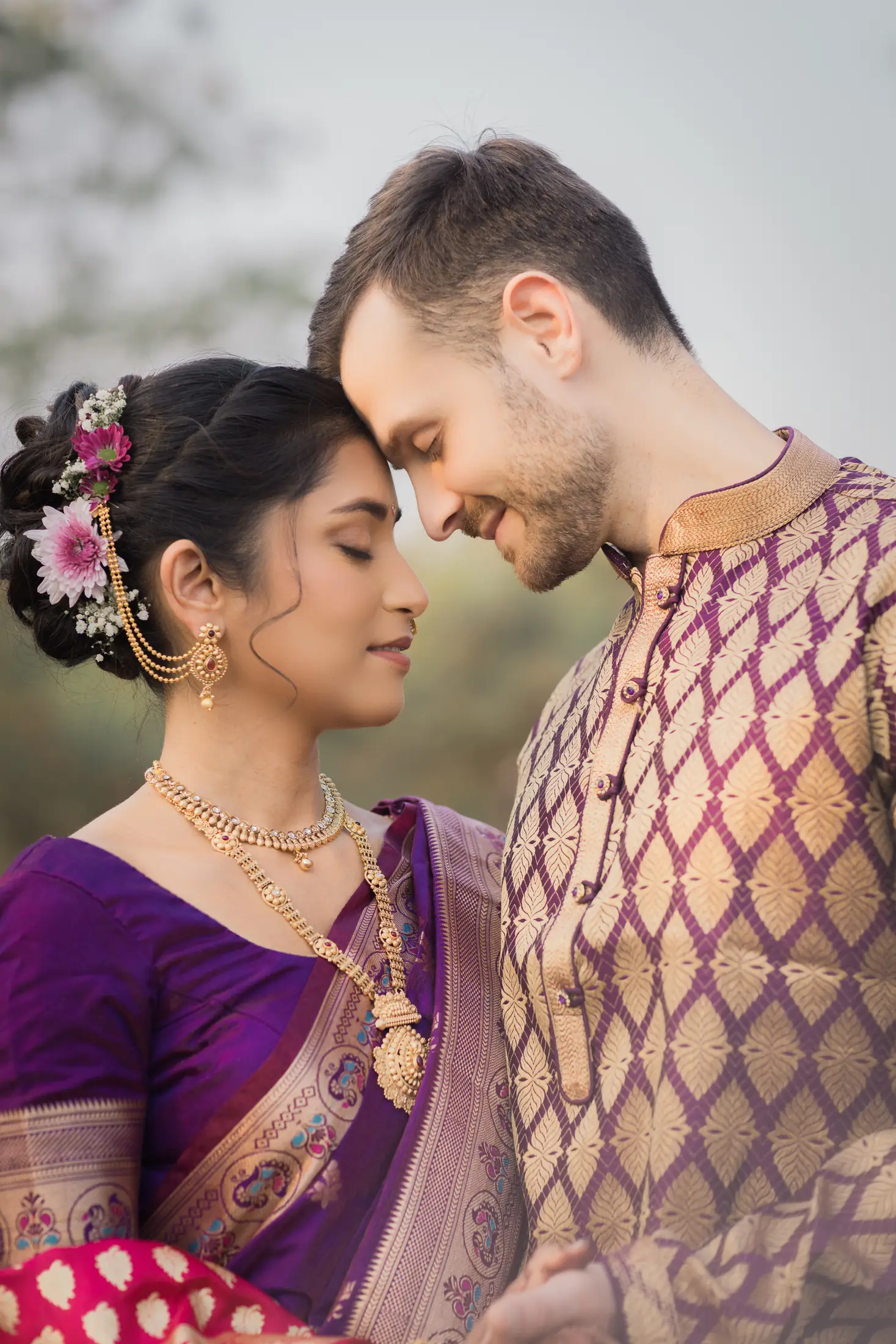 Maxime Riddhi wedding portrait 4
