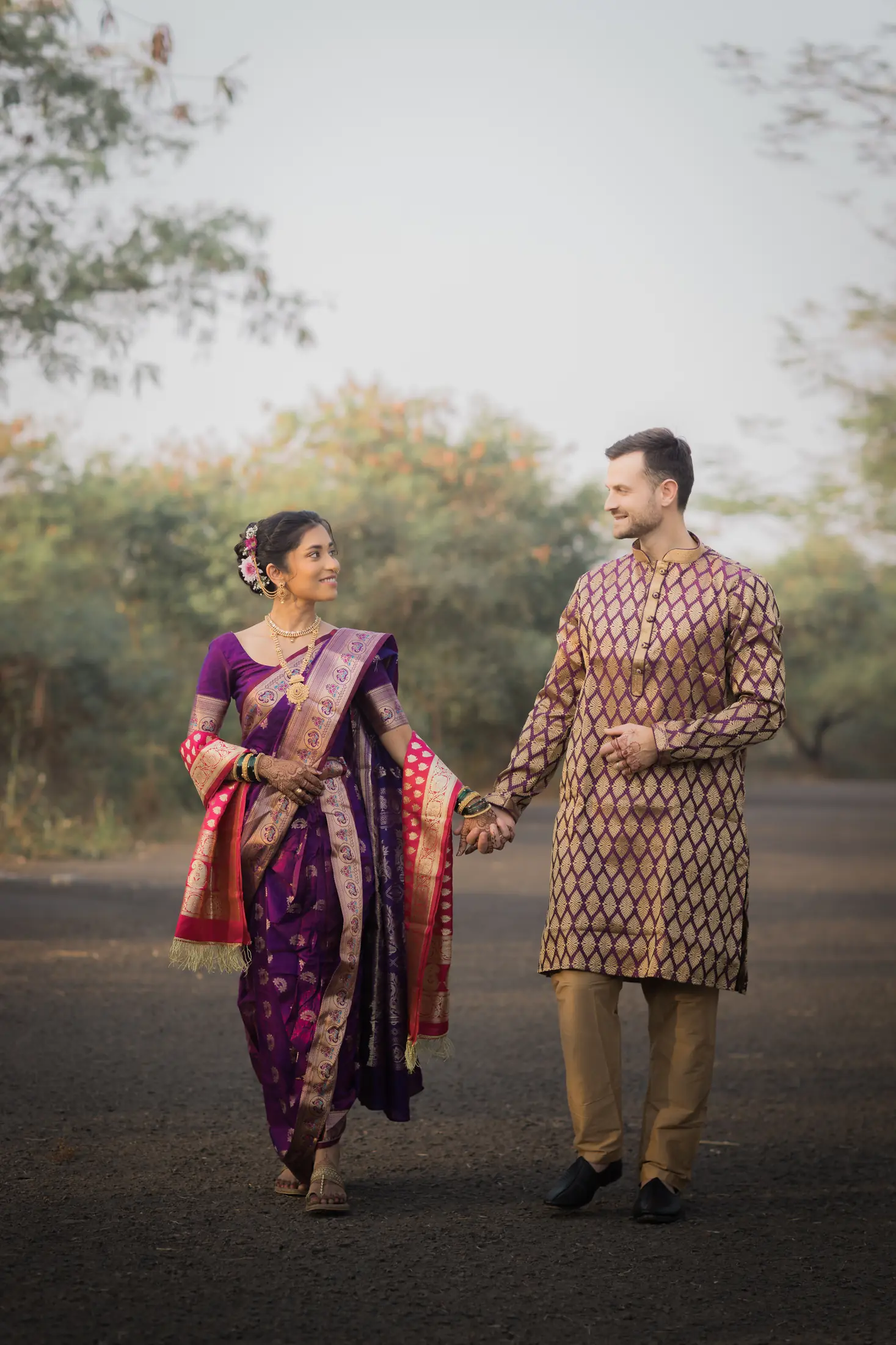 Maxime Riddhi wedding portrait 6