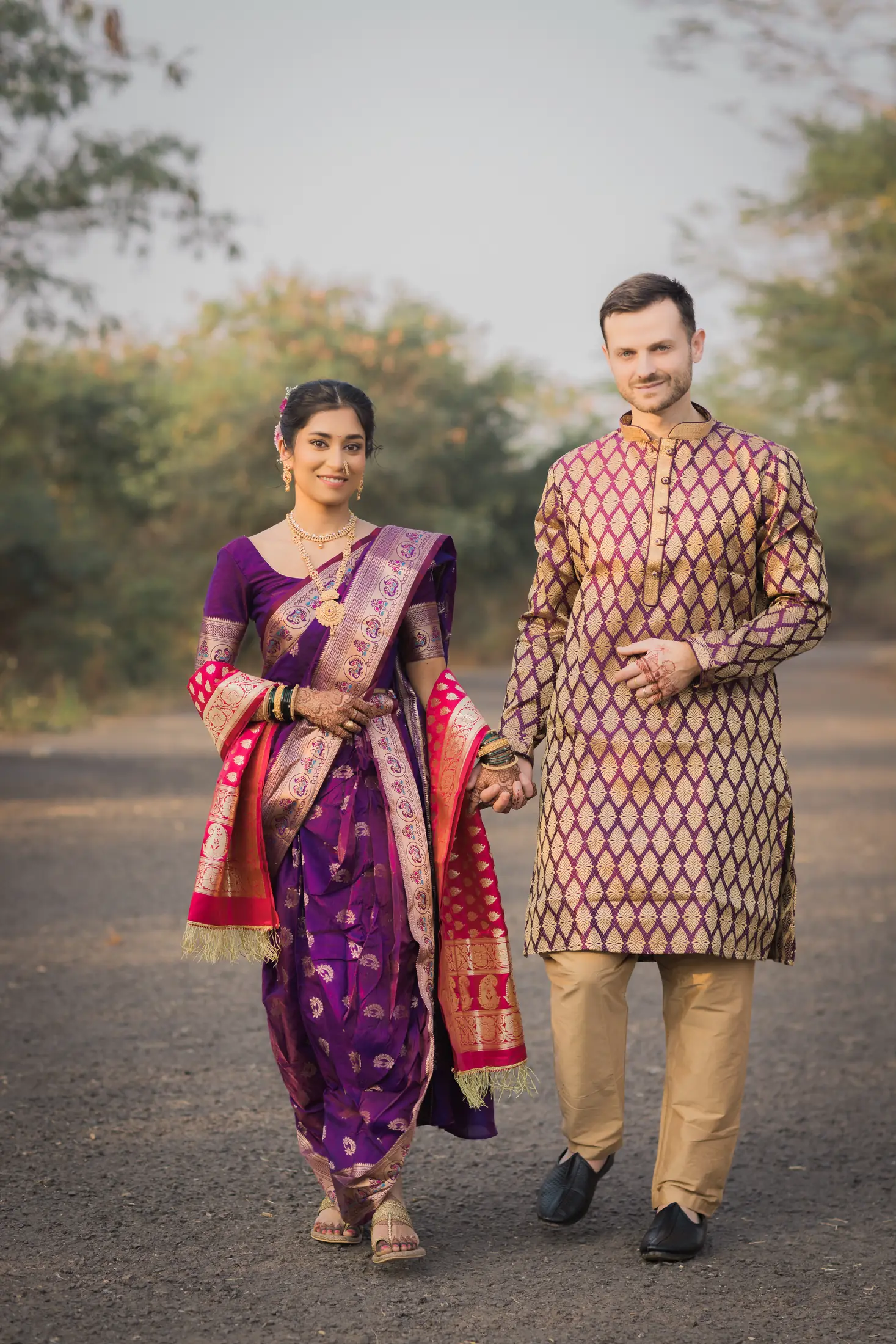 Maxime Riddhi wedding portrait 7