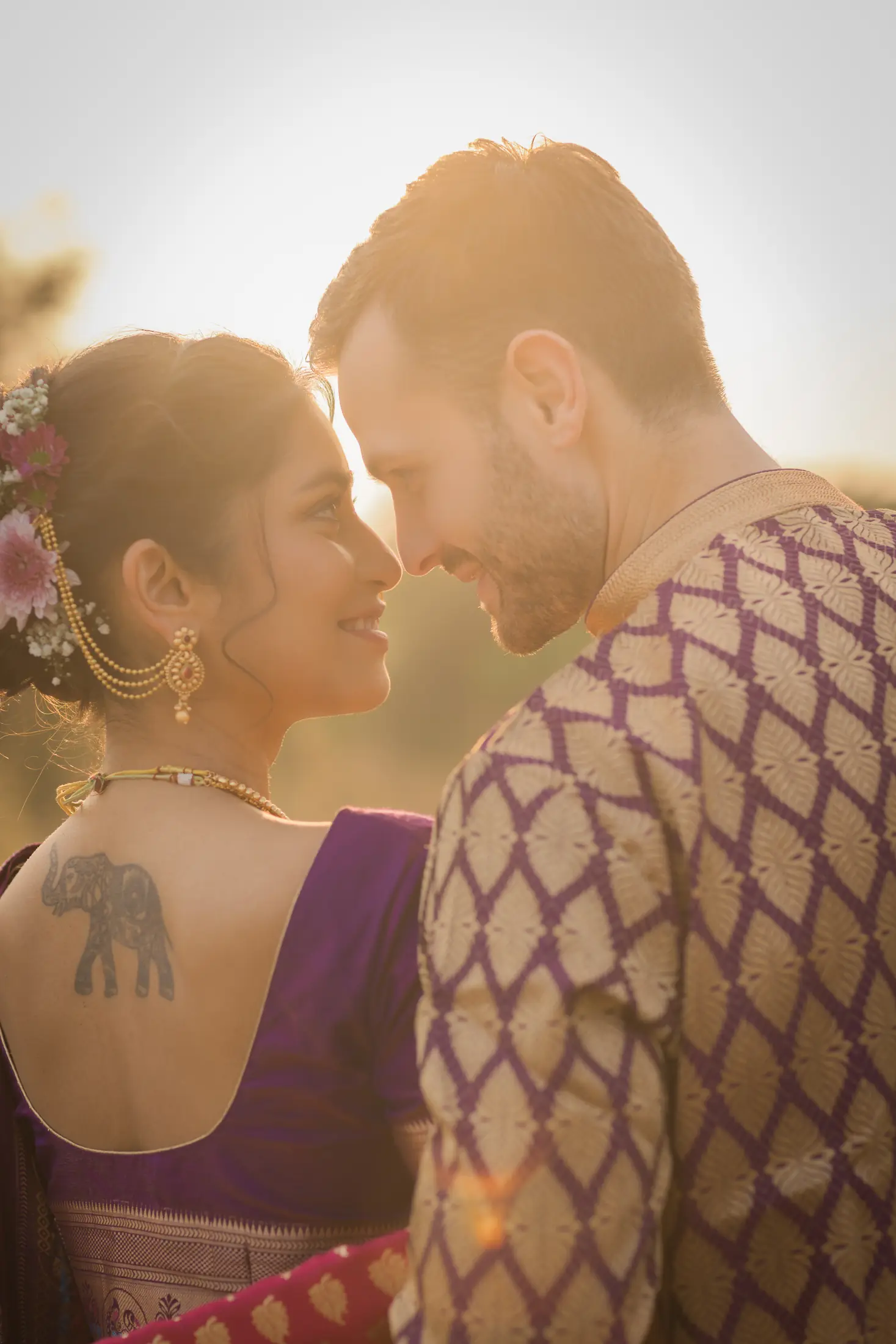 Maxime Riddhi wedding portrait 11