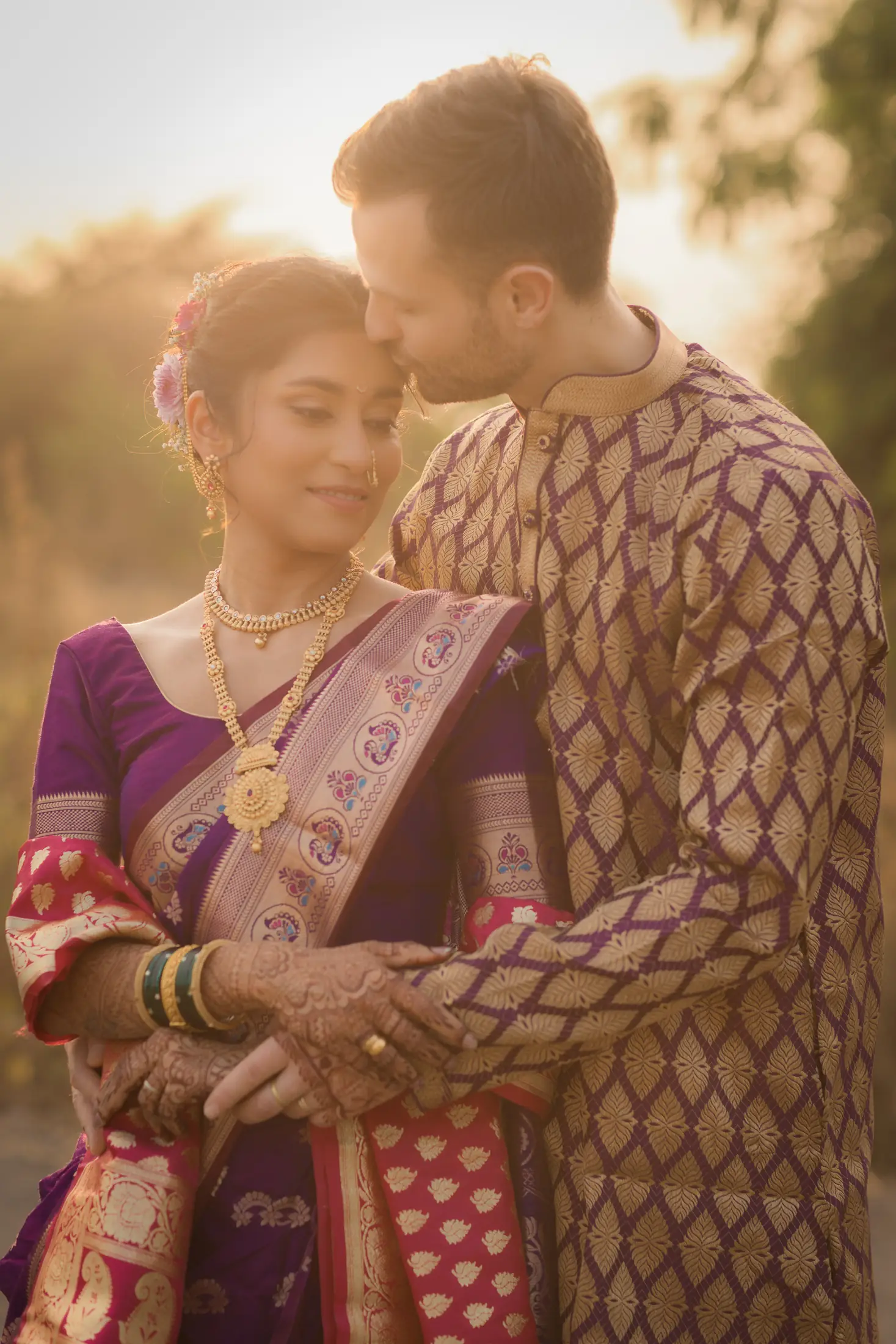 Maxime Riddhi wedding portrait 13