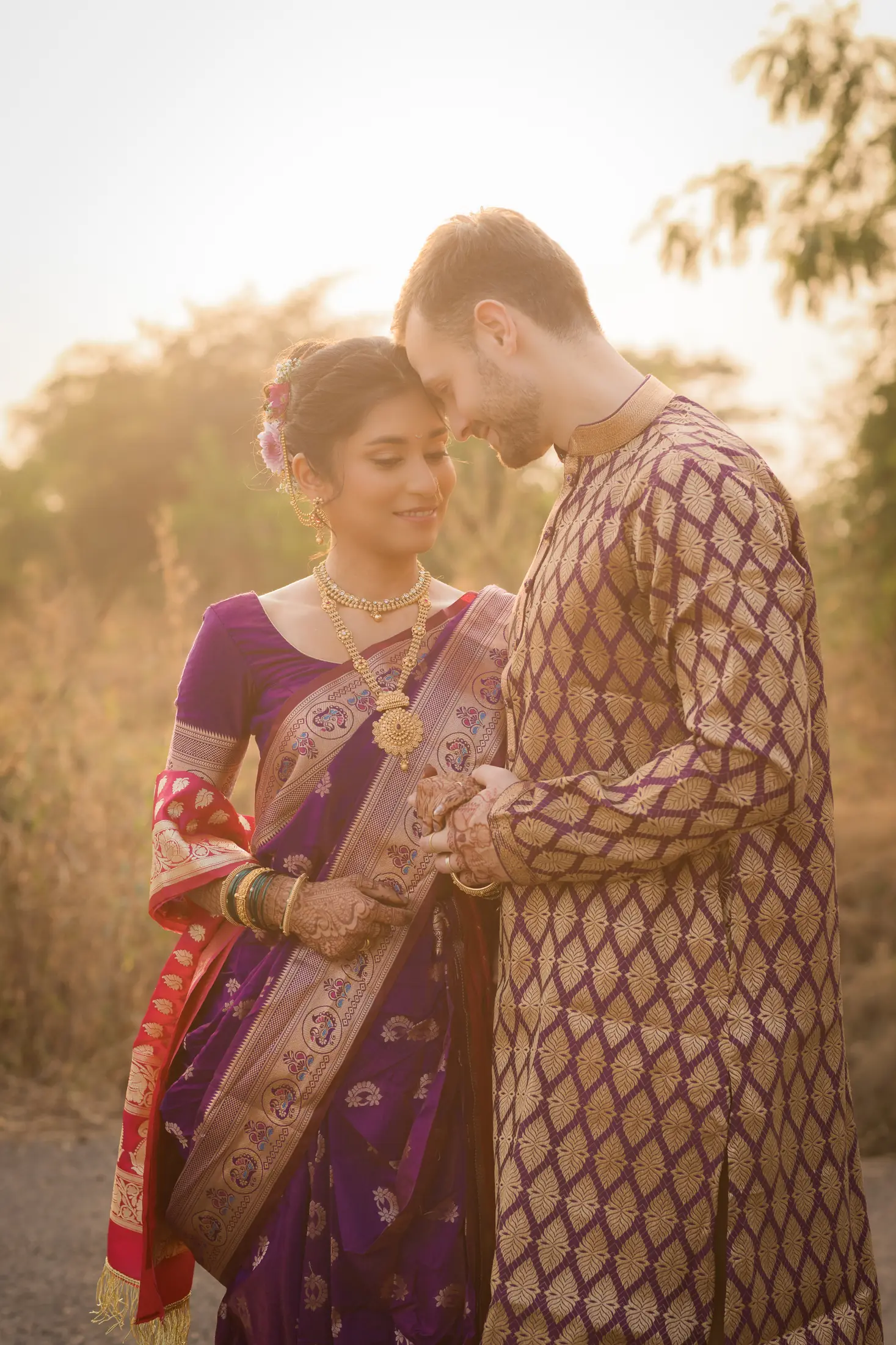 Maxime Riddhi wedding portrait 14