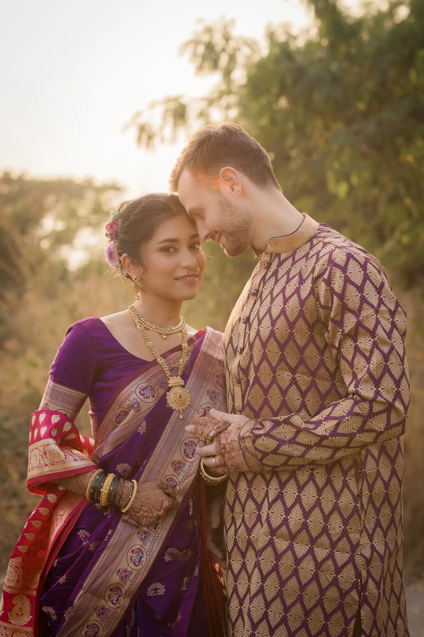 Maxime Riddhi wedding portrait 15