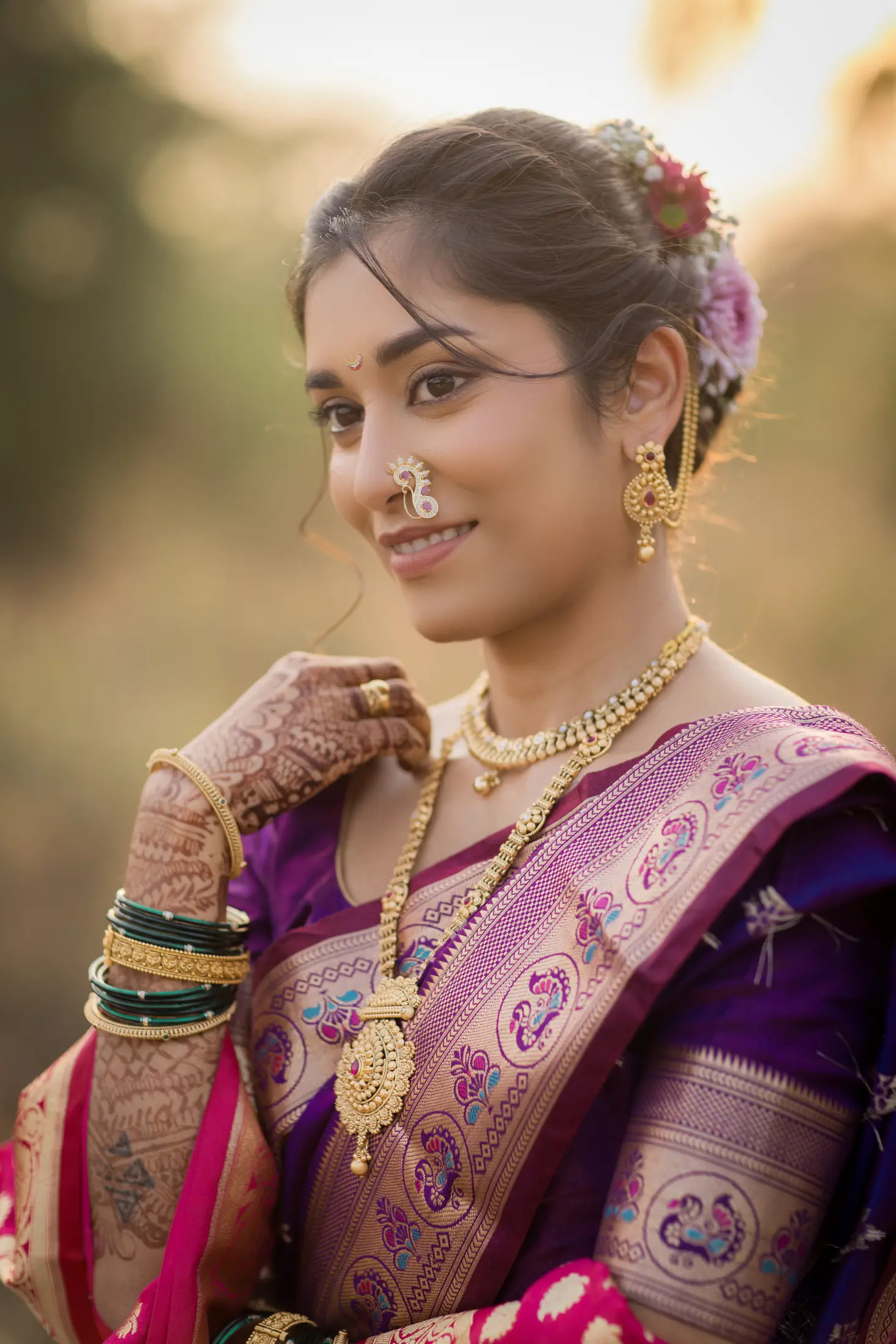 Maxime Riddhi wedding portrait 19