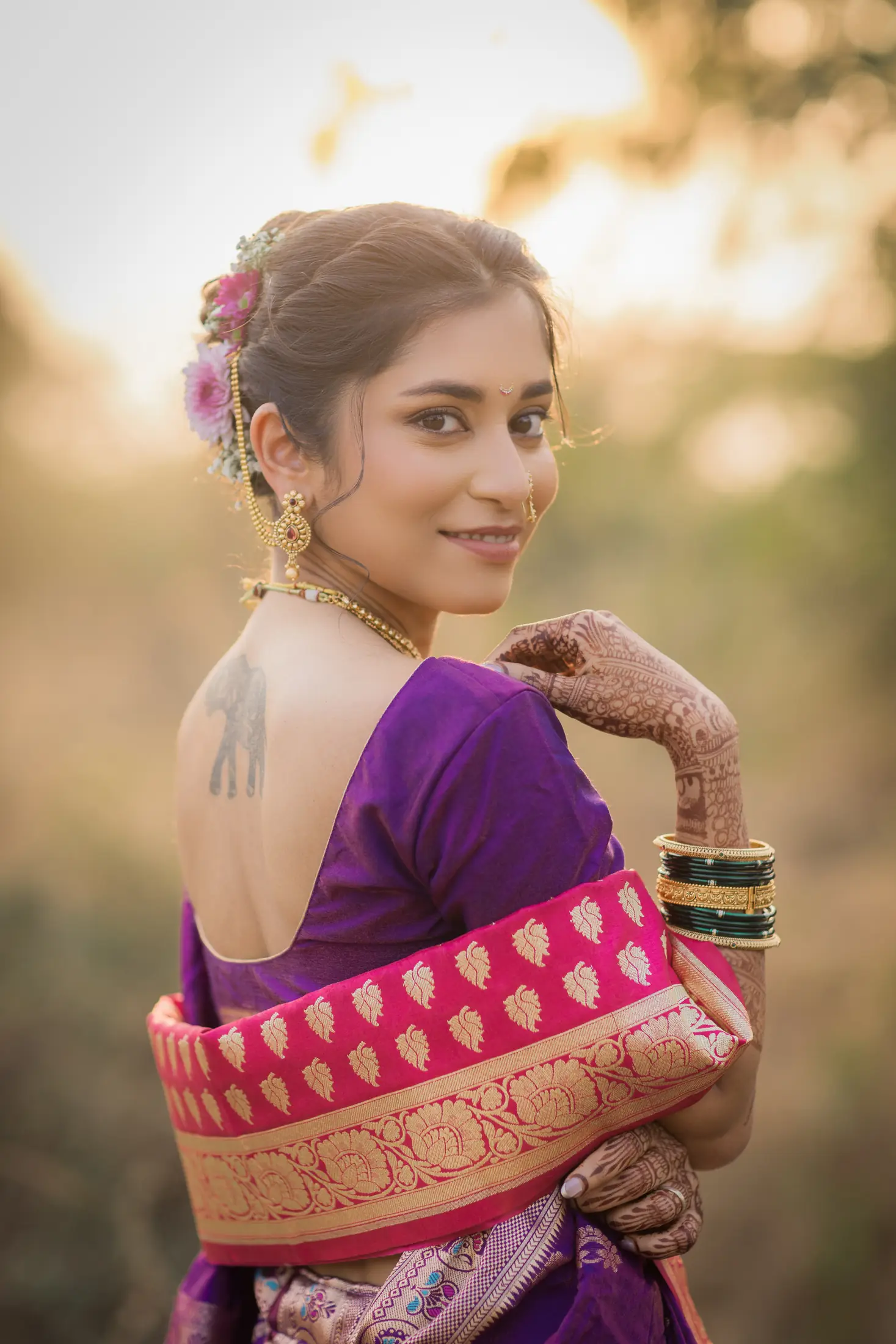 Maxime Riddhi wedding portrait 24