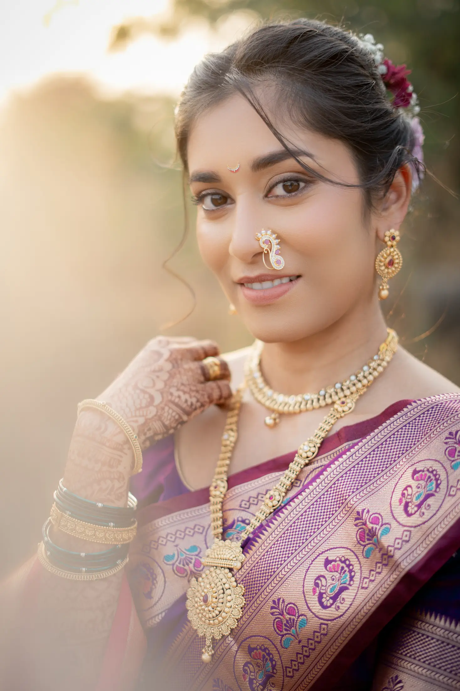 Maxime Riddhi wedding portrait 37