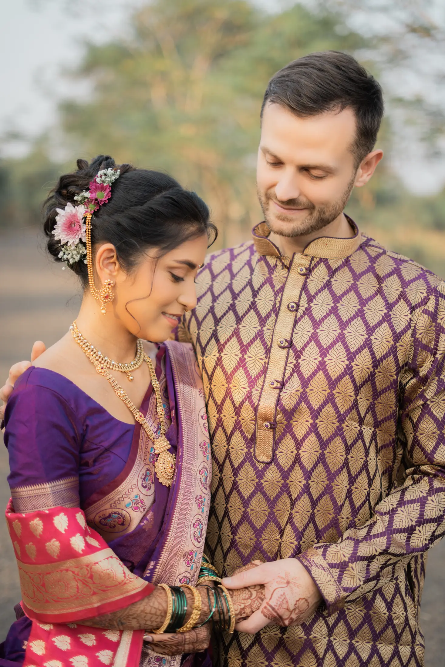 Maxime Riddhi wedding portrait 65