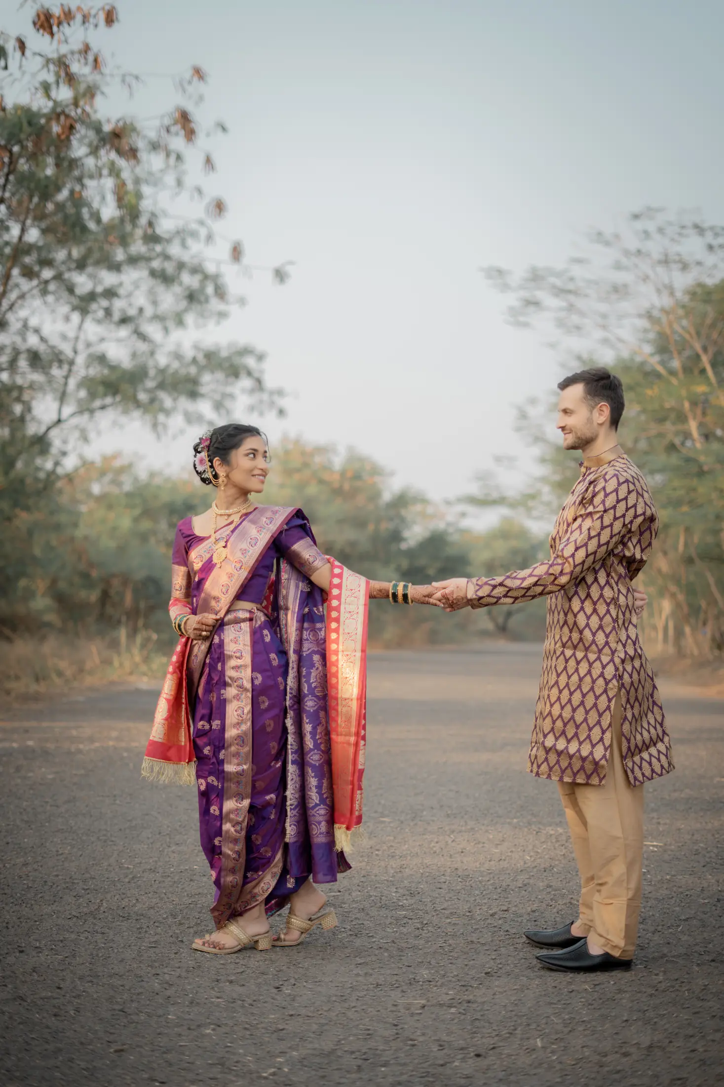 Maxime Riddhi wedding portrait 73