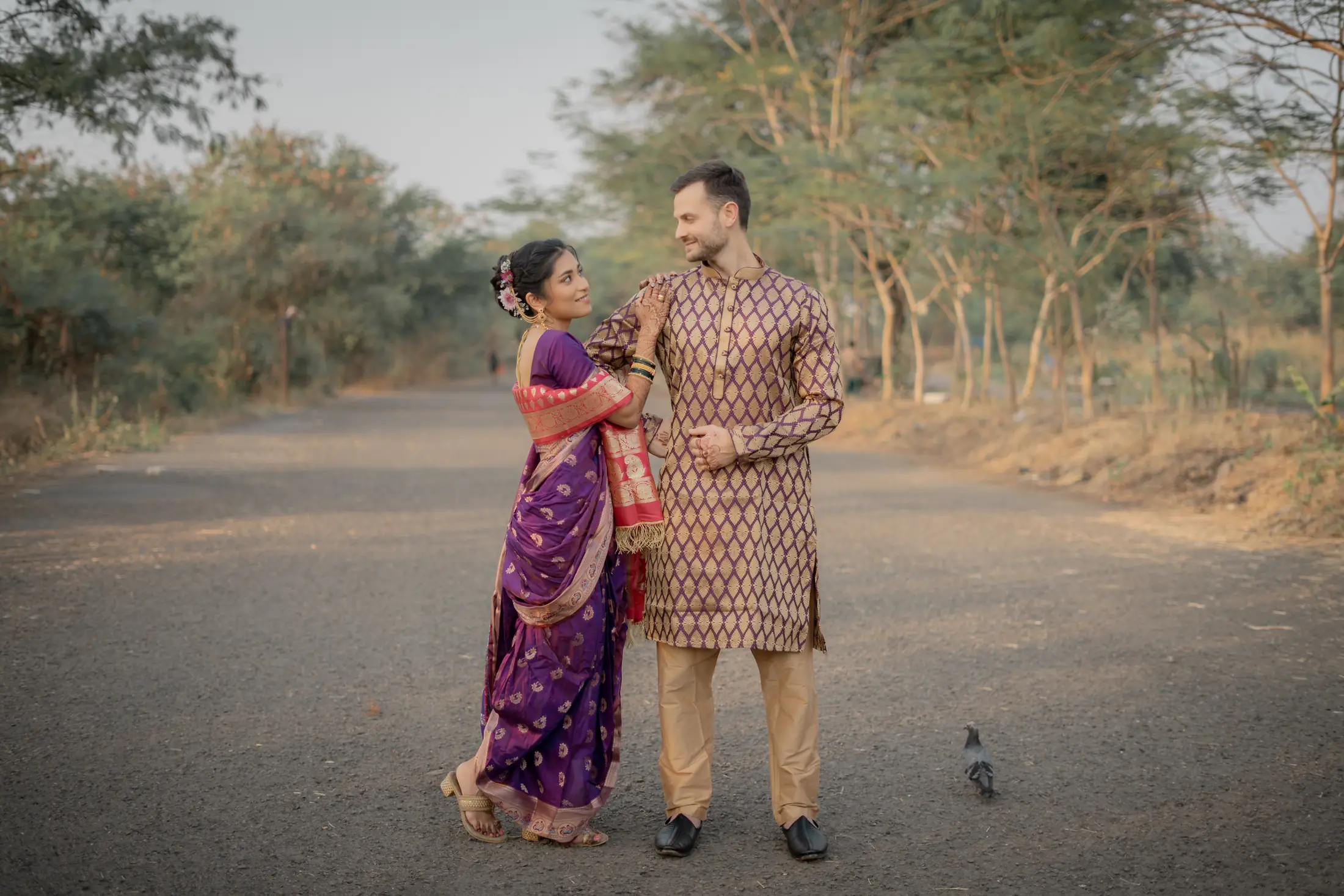 Maxime Riddhi wedding portrait 74