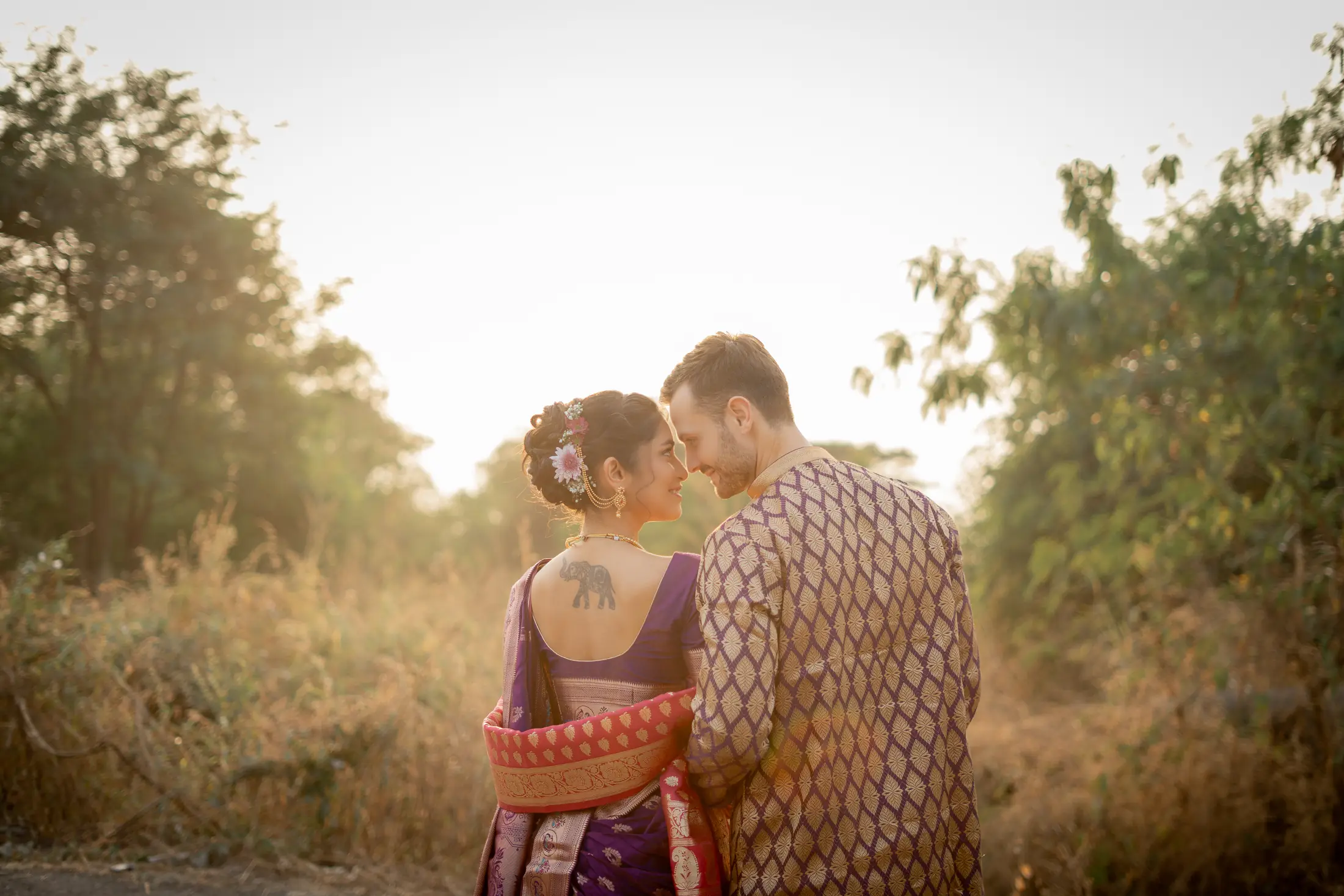 Maxime Riddhi wedding portrait 75