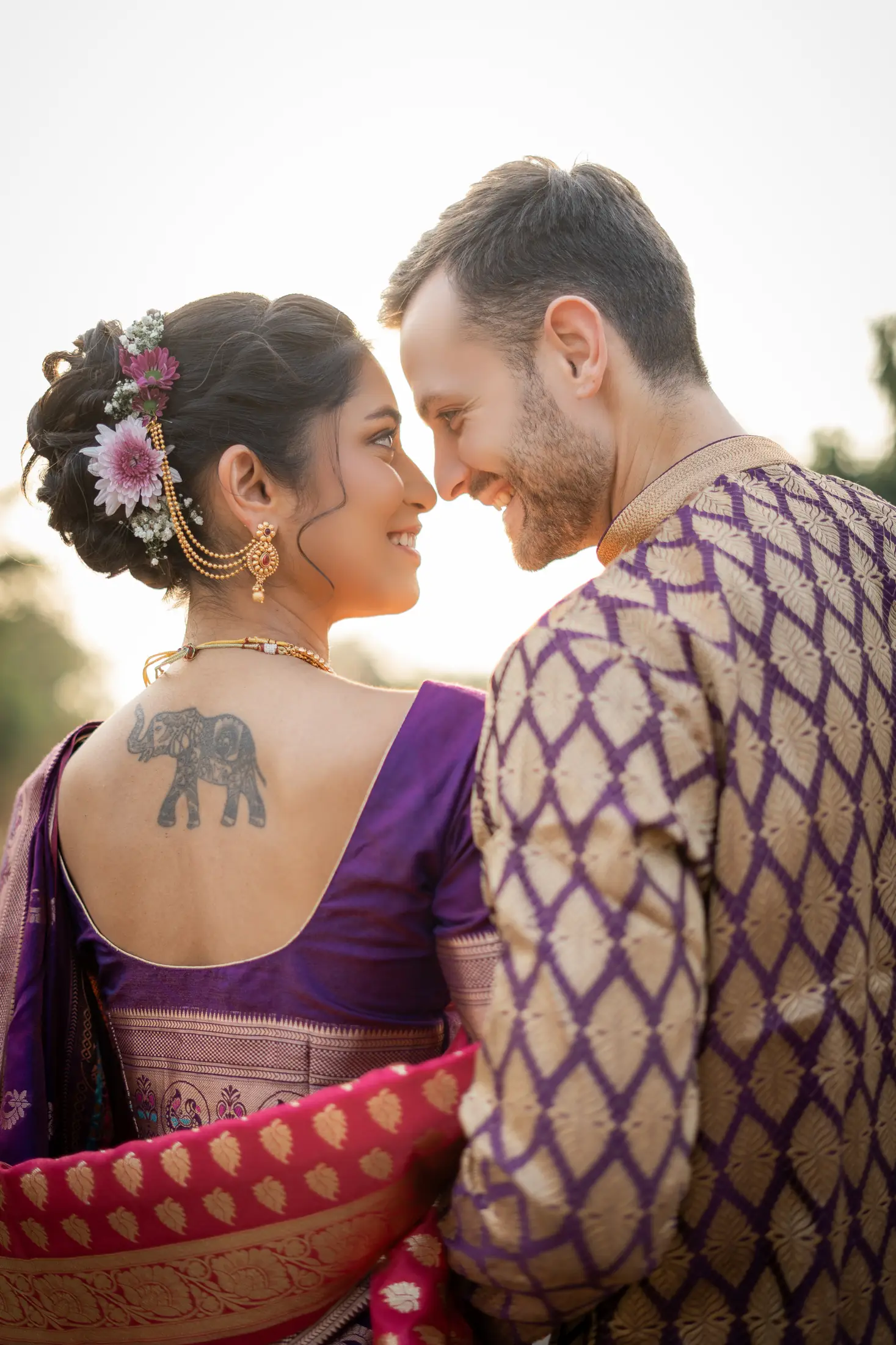 Maxime Riddhi wedding portrait 77