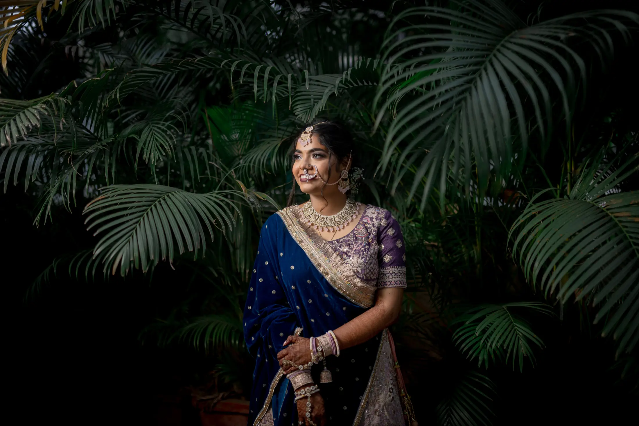 Rocky and Anu wedding portrait 5
