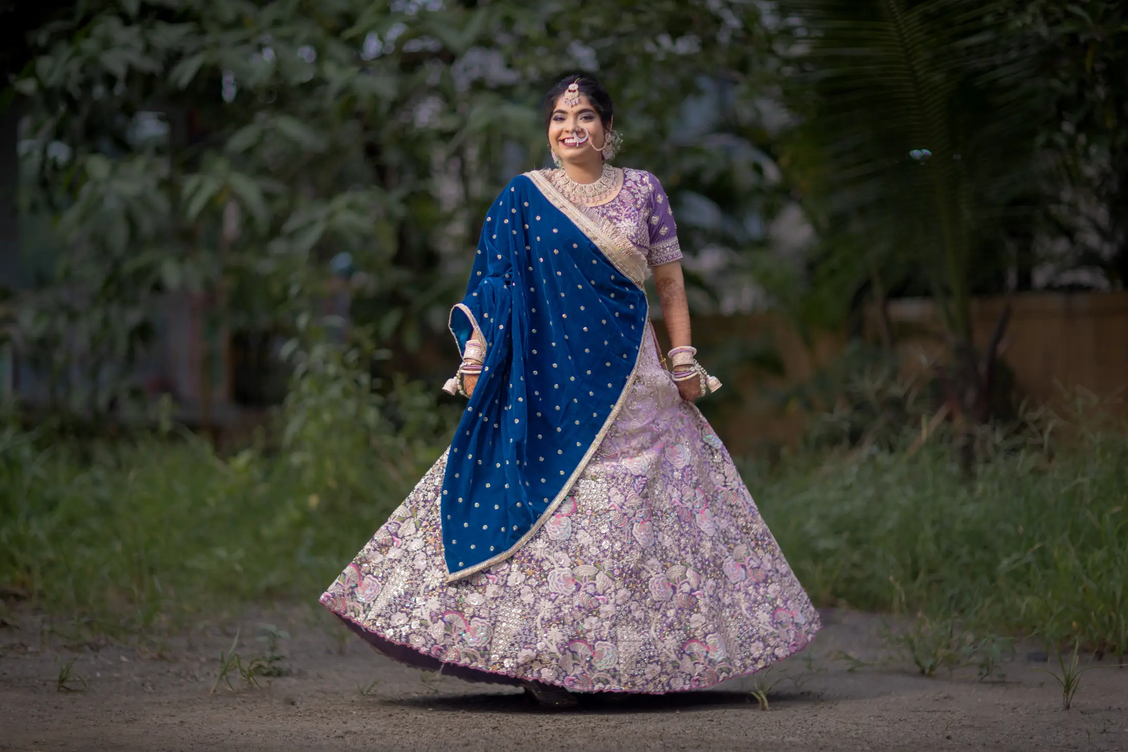 Rocky and Anu wedding portrait 9