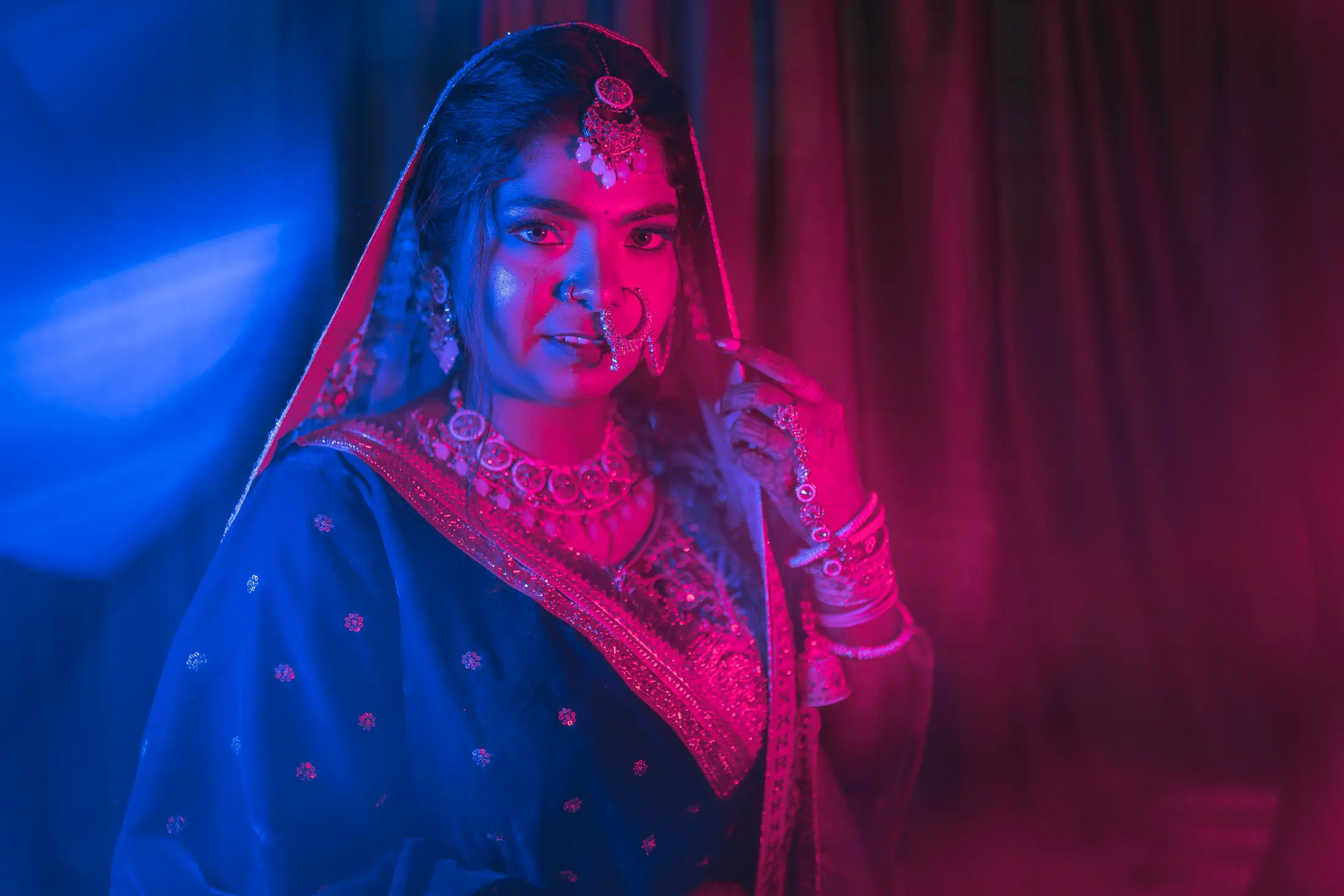 Rocky and Anu wedding portrait 14