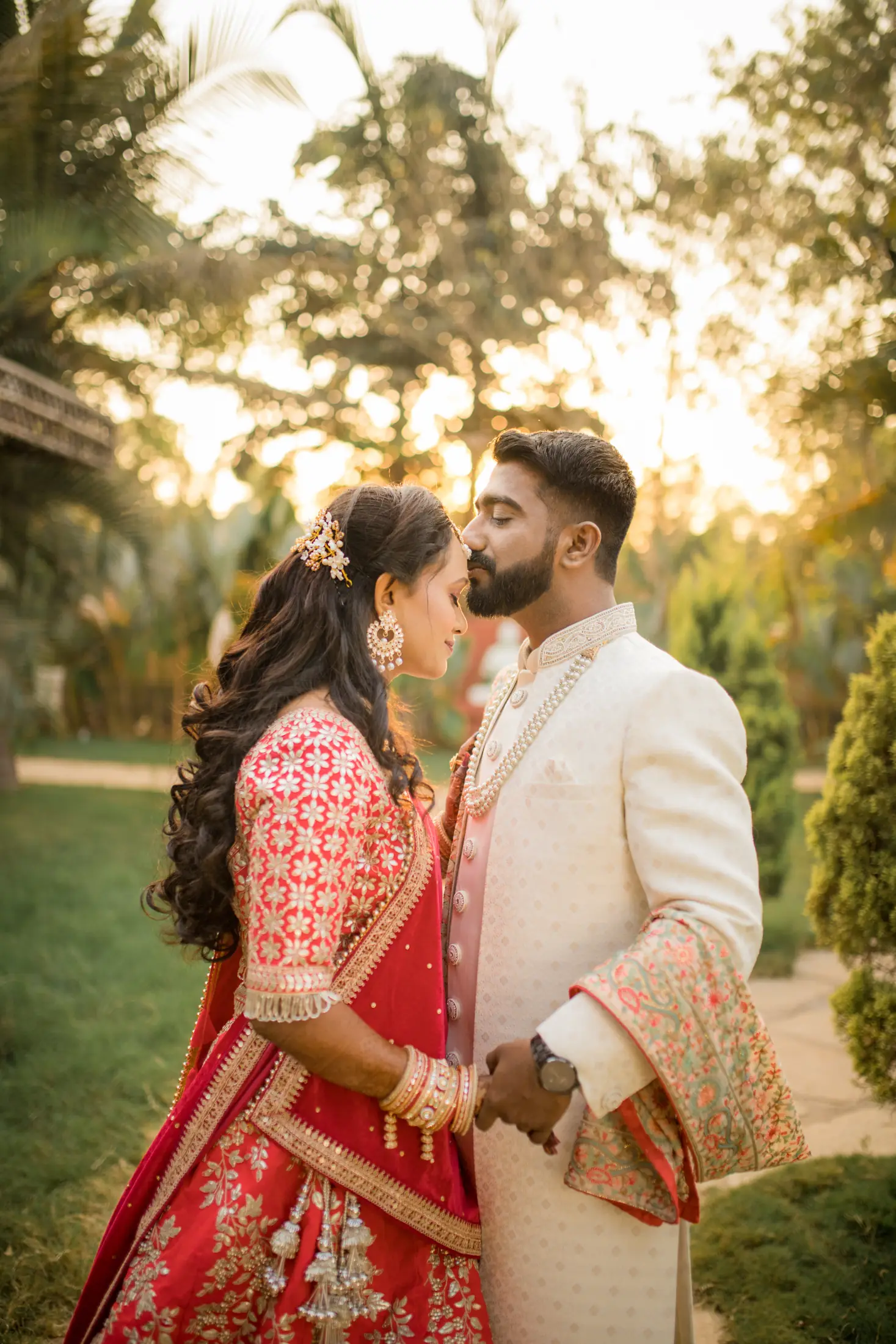 Rohit and Aishwarya wedding portrait 2